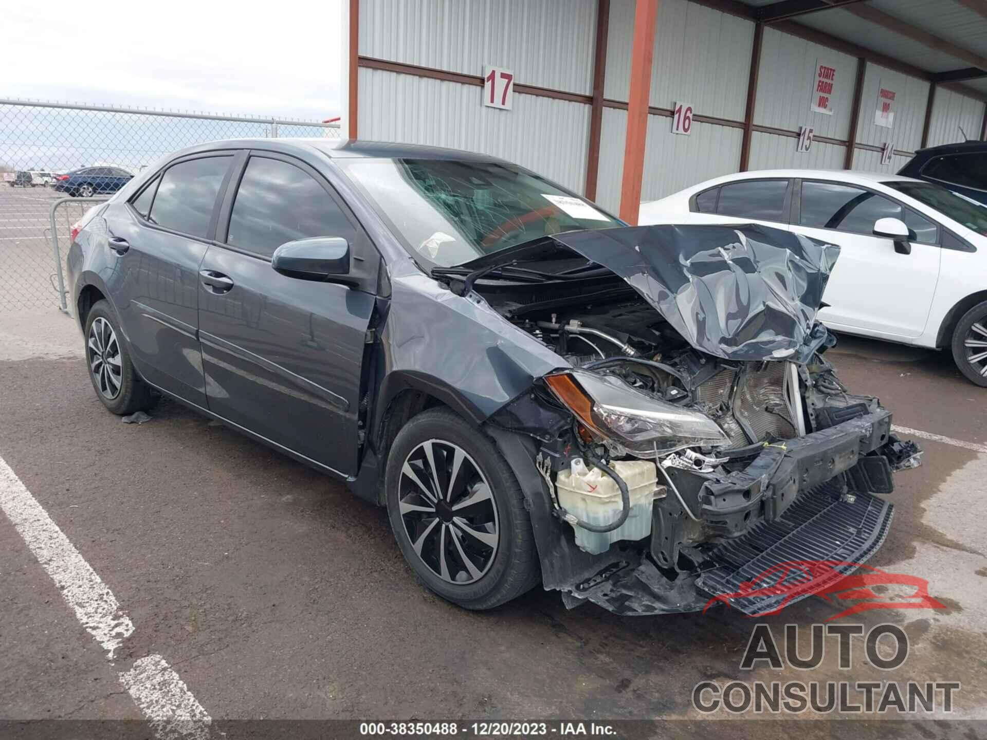 TOYOTA COROLLA 2017 - 2T1BURHE6HC959678