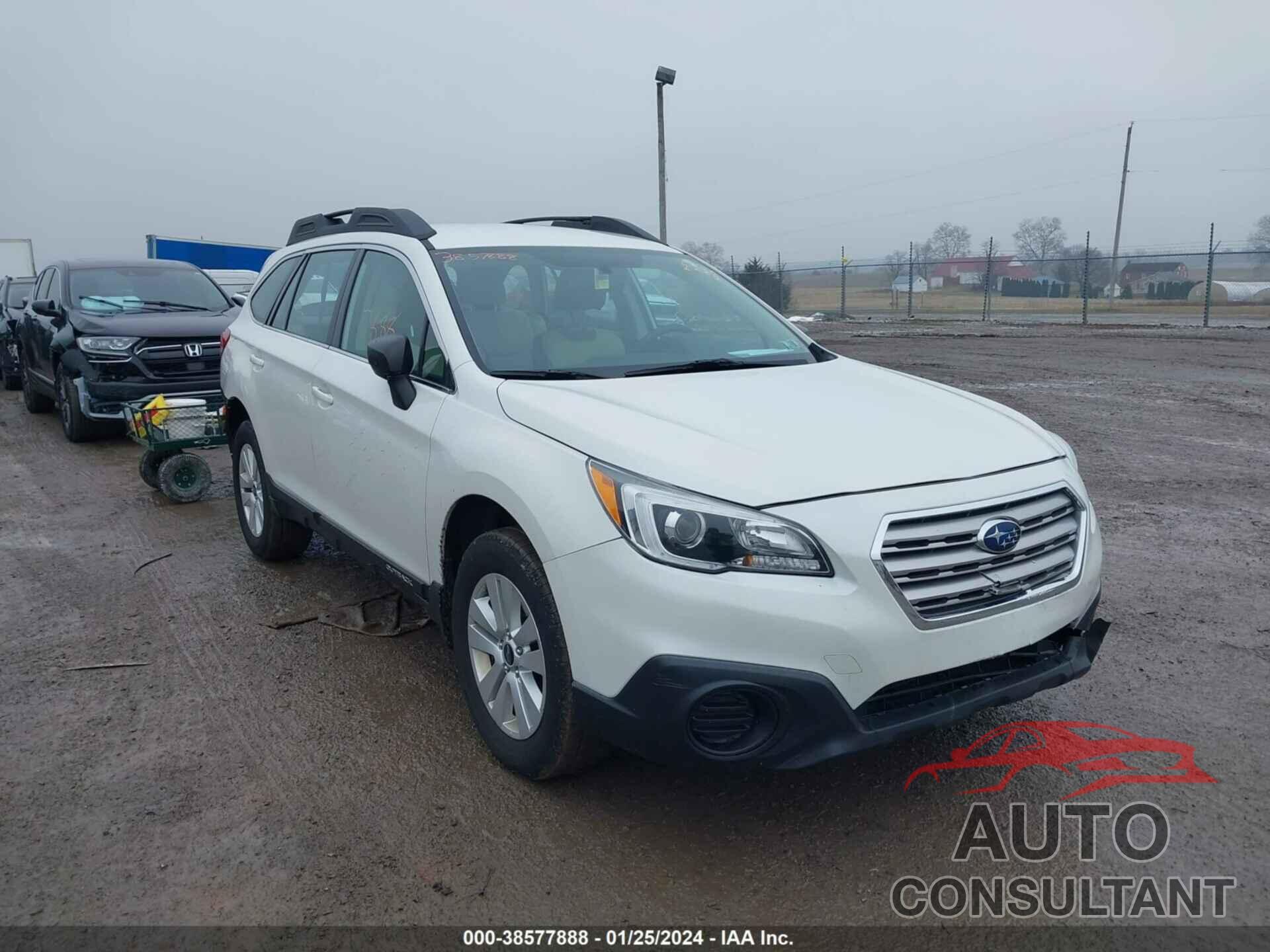 SUBARU OUTBACK 2017 - 4S4BSAAC7H3394068