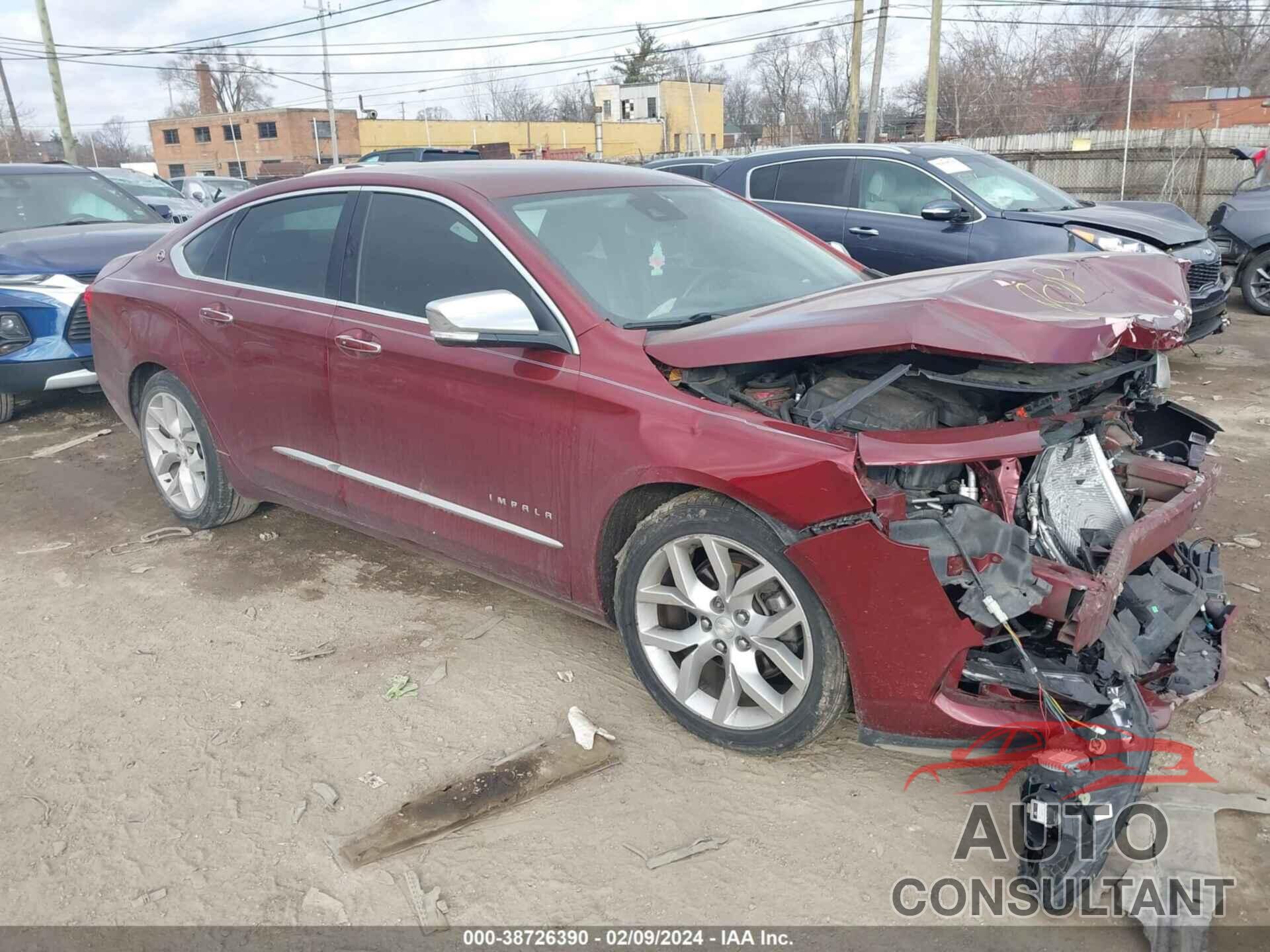 CHEVROLET IMPALA 2016 - 1G1145S39GU116709