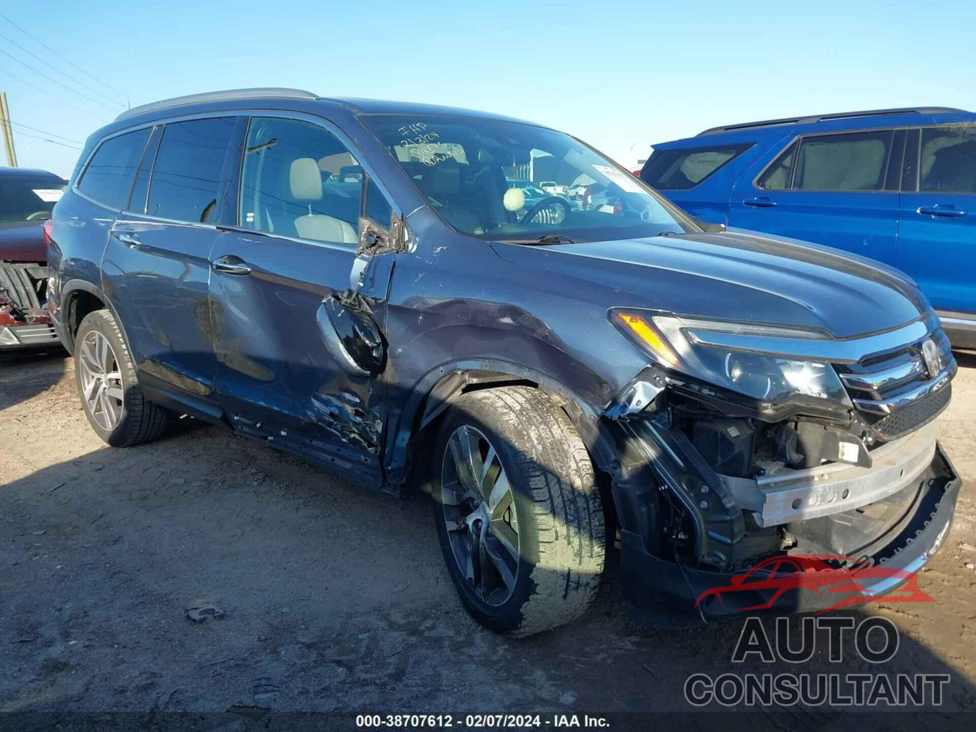 HONDA PILOT 2018 - 5FNYF5H91JB027664