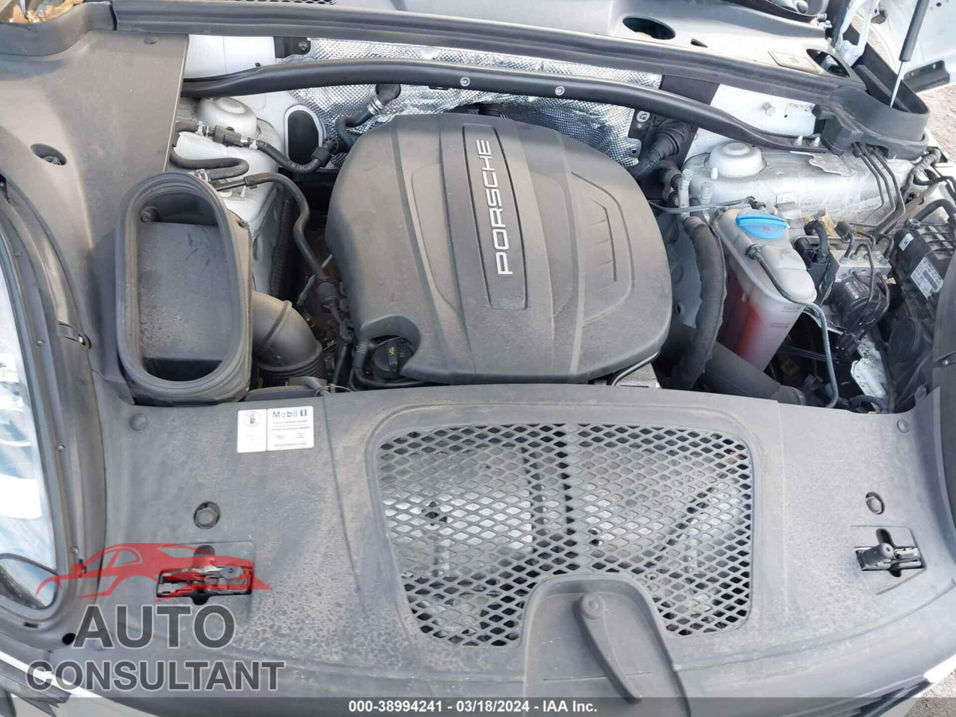 PORSCHE MACAN 2017 - WP1AA2A5XHLB09033