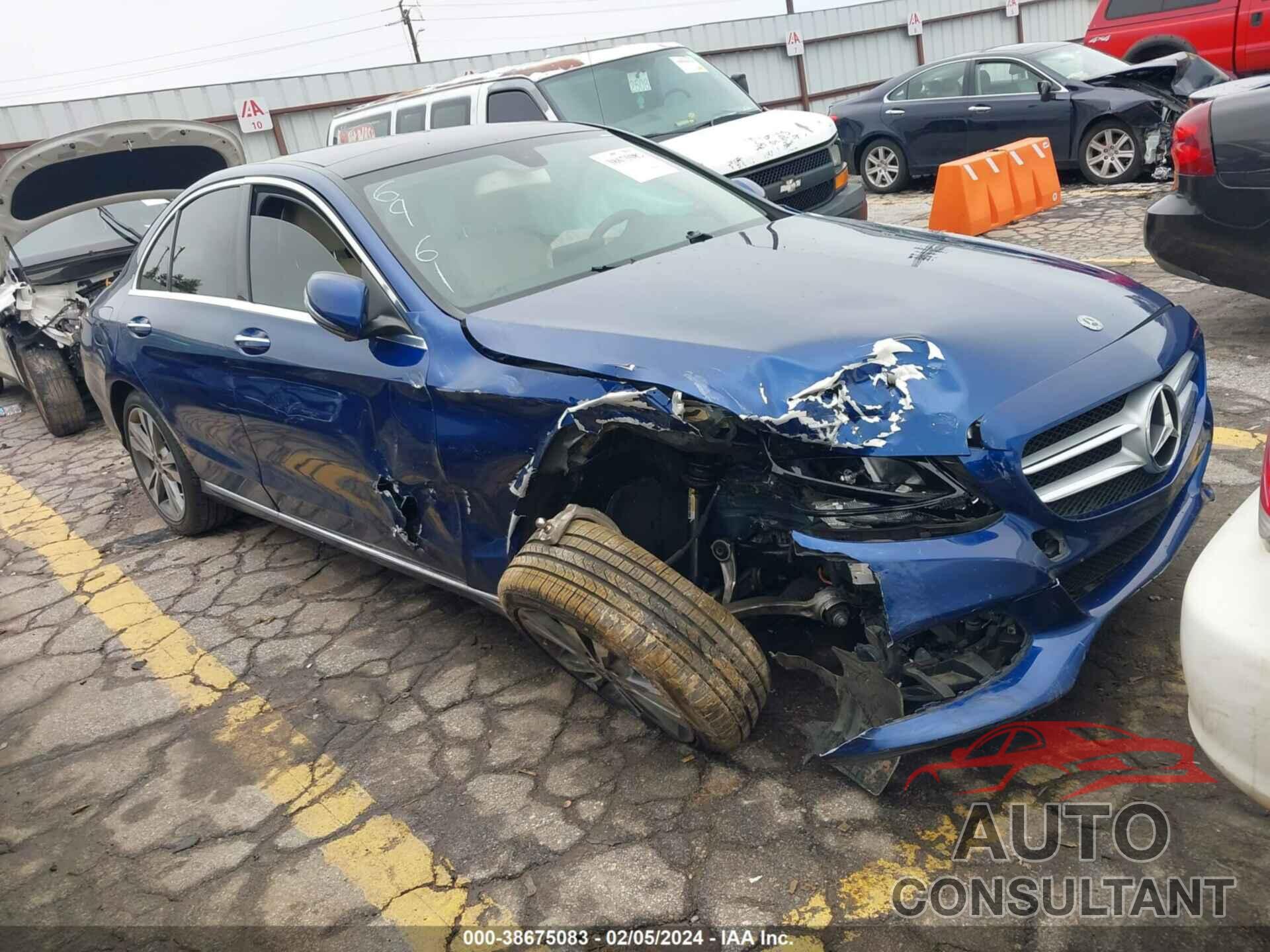 MERCEDES-BENZ C 300 2018 - WDDWF4JB6JR386961