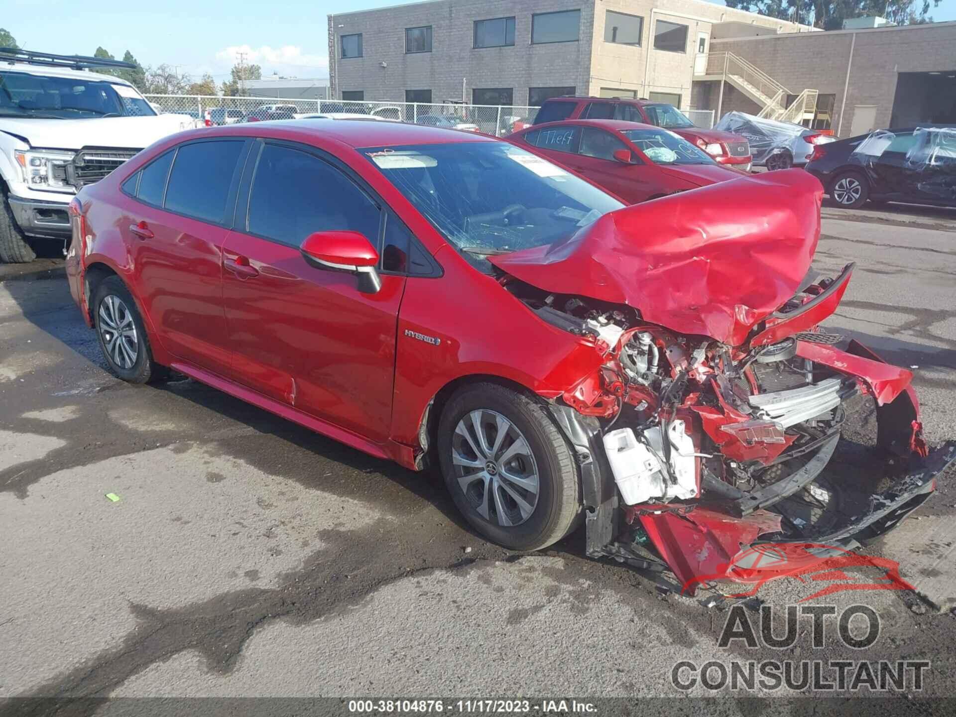 TOYOTA COROLLA 2021 - JTDEAMDE9MJ026273