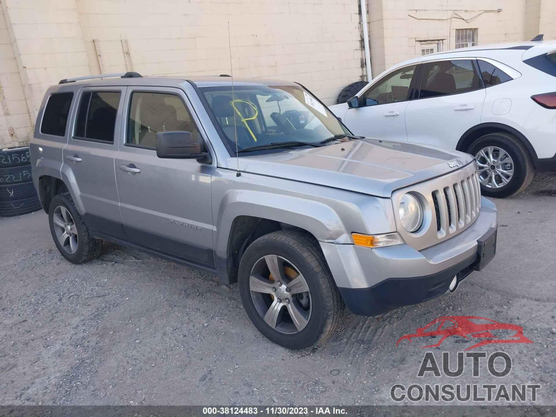 JEEP PATRIOT 2017 - 1C4NJRFB8HD205327