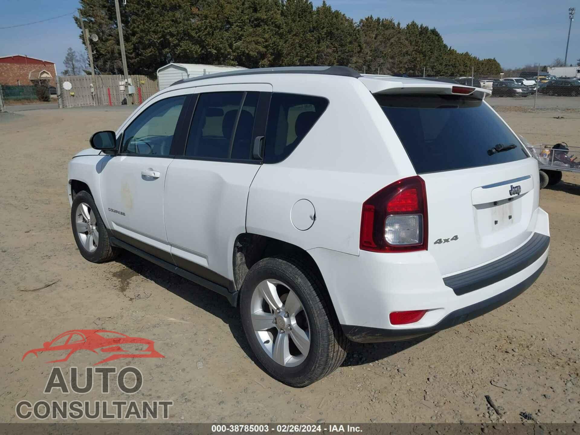 JEEP COMPASS 2017 - 1C4NJDBB2HD173323