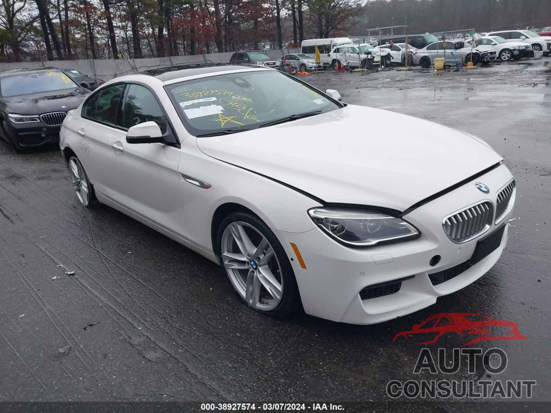 BMW 650I GRAN COUPE 2016 - WBA6D4C50GD977149