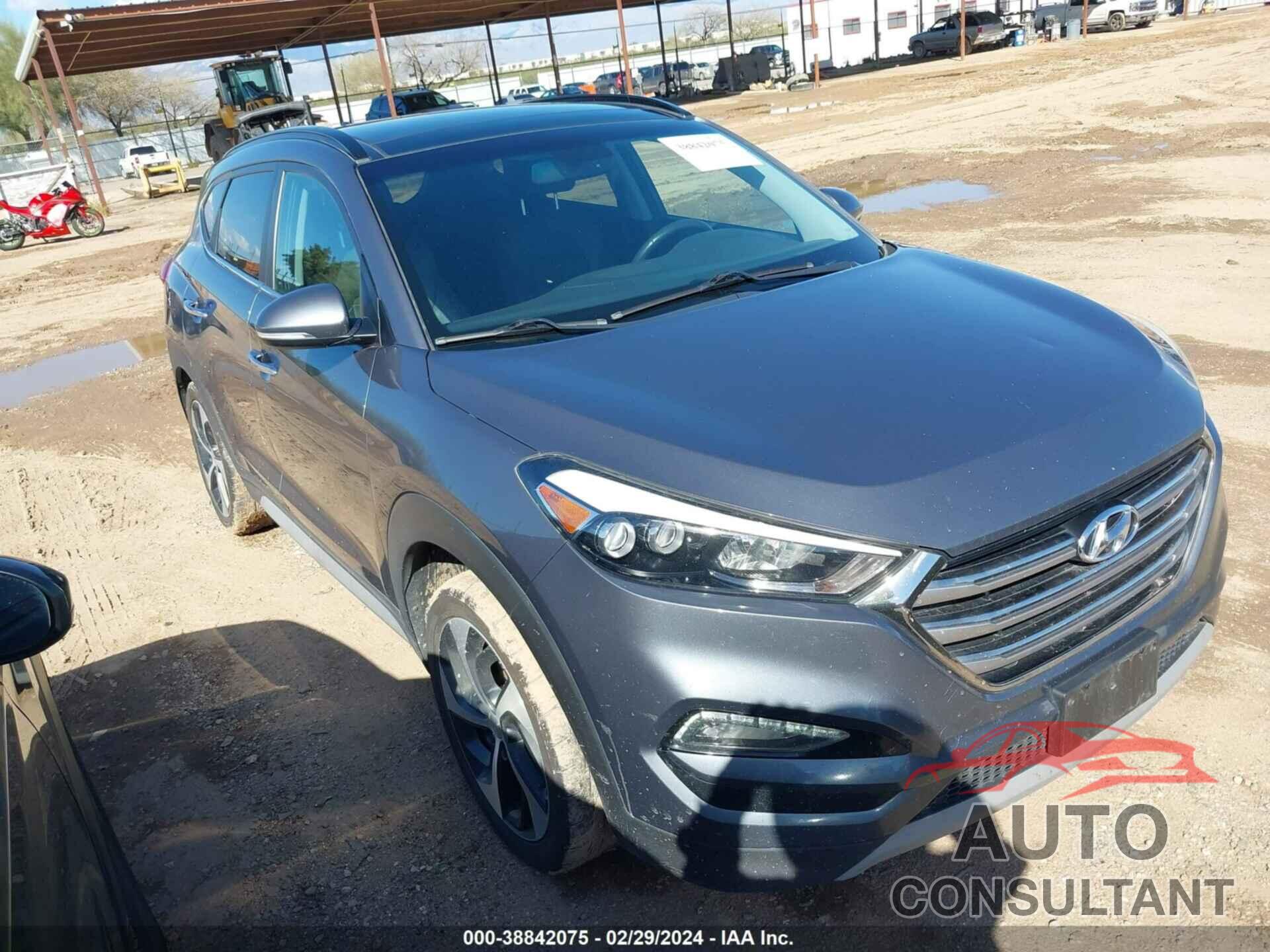 HYUNDAI TUCSON 2017 - KM8J3CA28HU443624