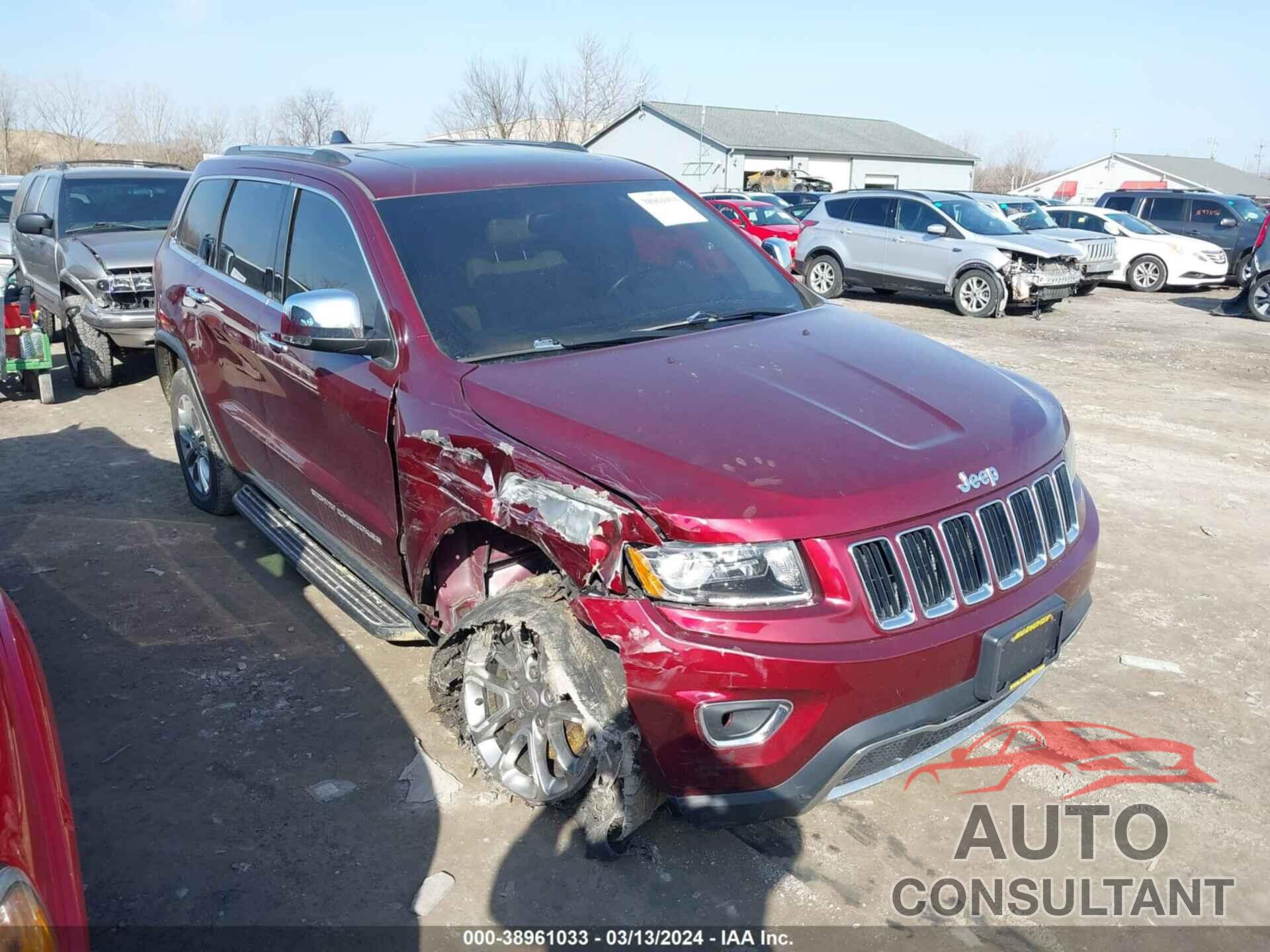JEEP GRAND CHEROKEE 2016 - 1C4RJFBG9GC448439