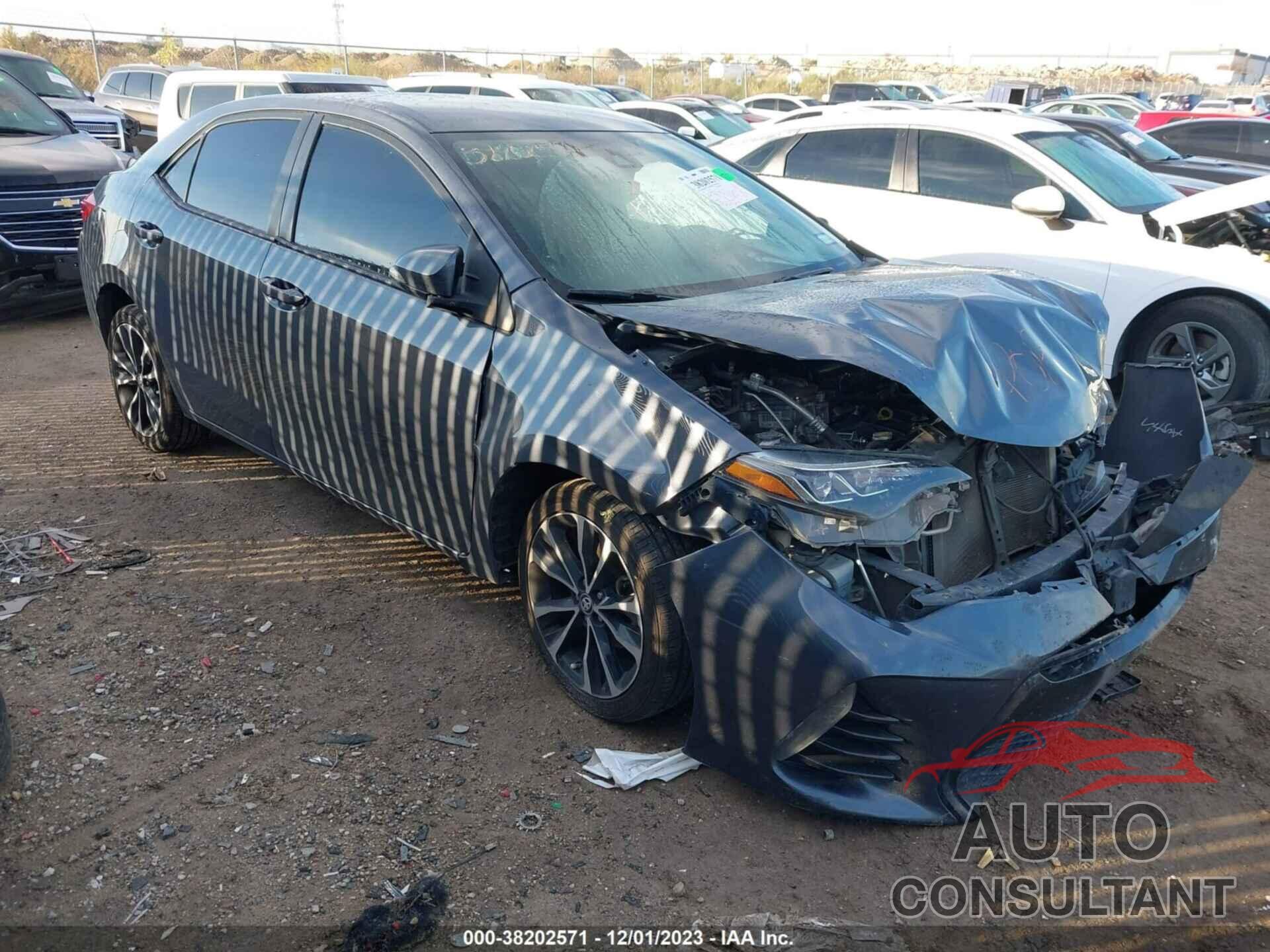 TOYOTA COROLLA 2017 - 5YFBURHE8HP634384