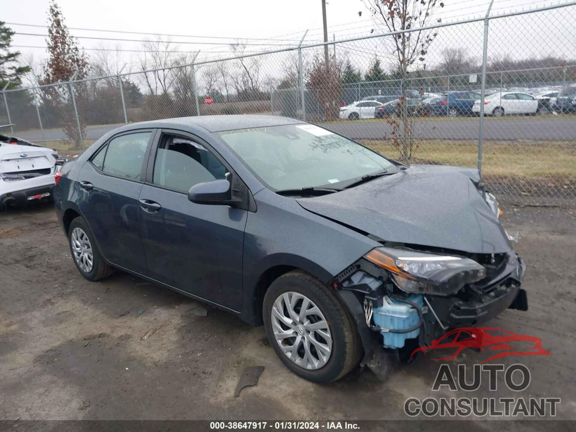 TOYOTA COROLLA 2017 - 2T1BURHE4HC833495