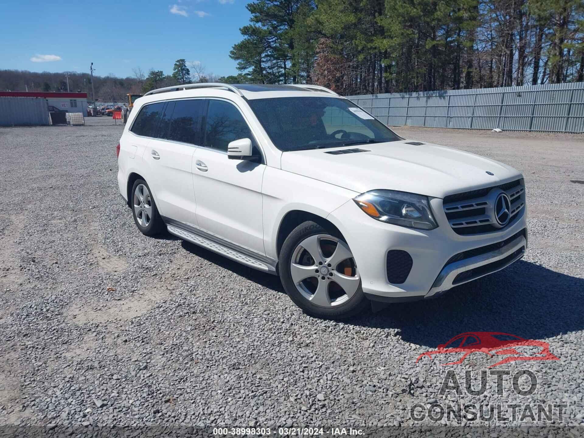 MERCEDES-BENZ GLS 450 2017 - 4JGDF6EE0HA829742
