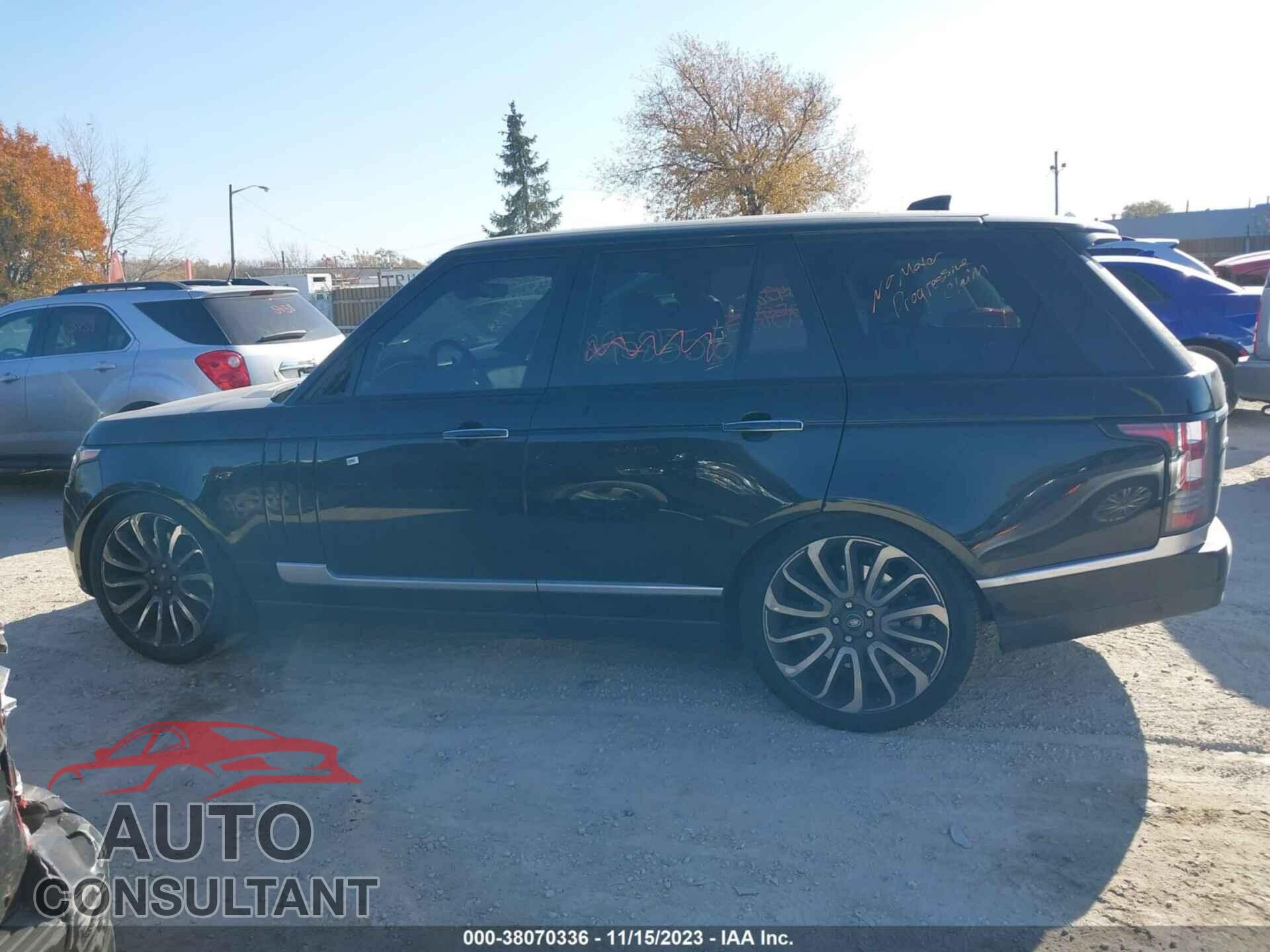 LAND ROVER RANGE ROVER 2017 - SALGV2FEXHA330290