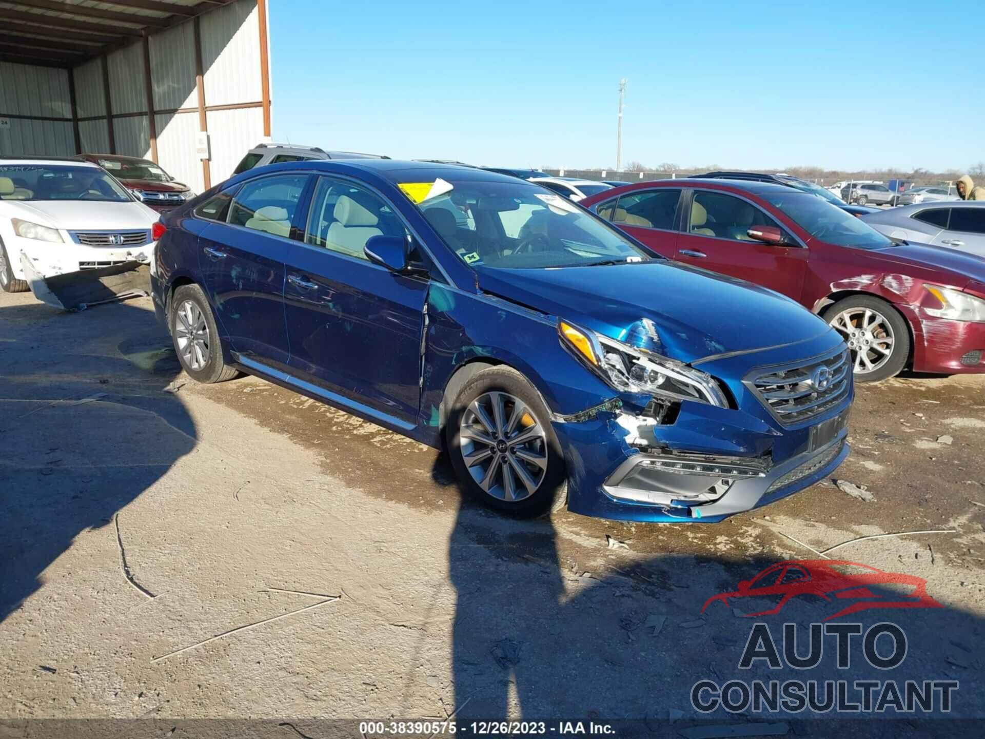 HYUNDAI SONATA 2016 - 5NPE34AF8GH271456