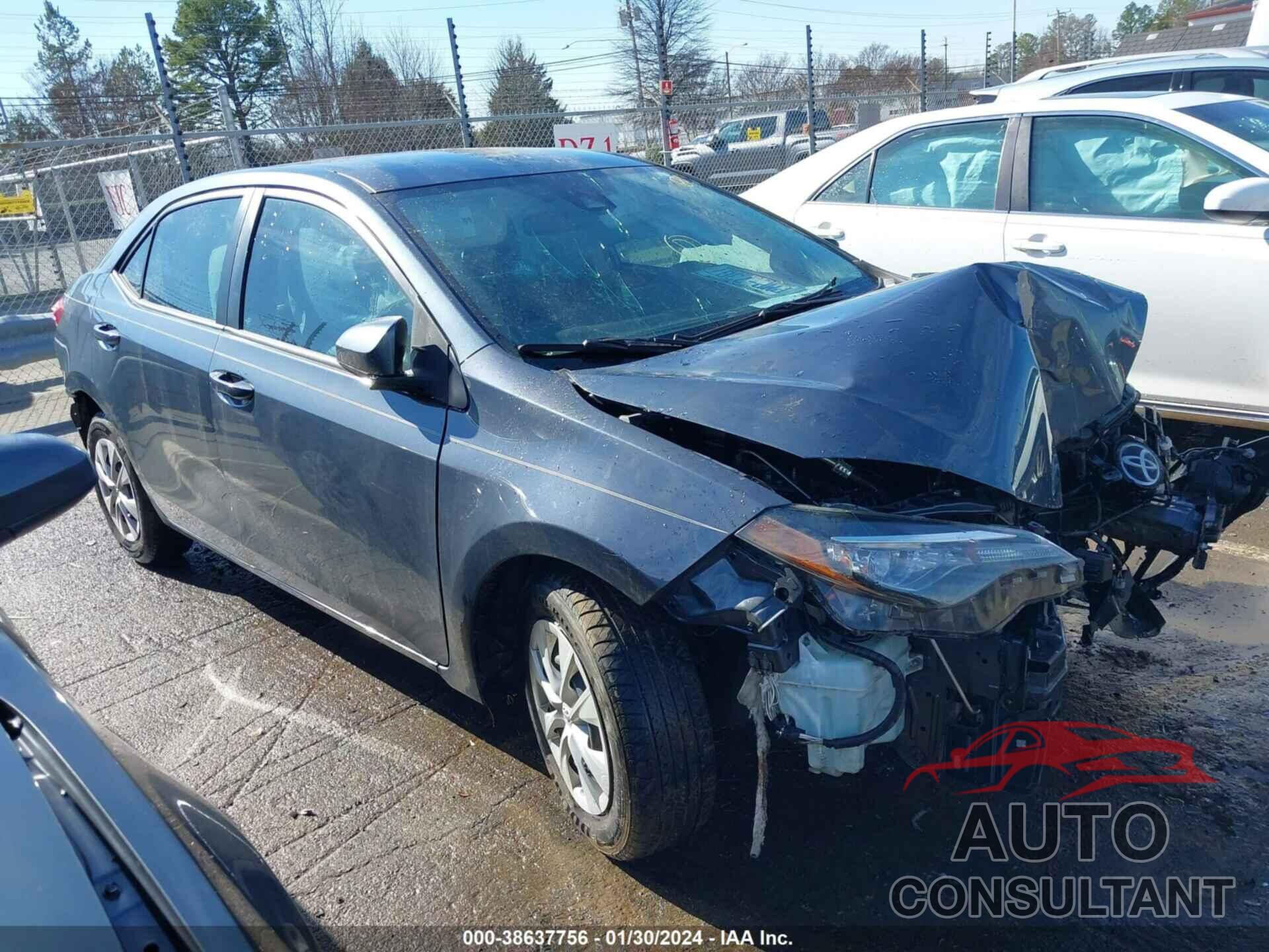 TOYOTA COROLLA 2017 - 2T1BURHE7HC811779