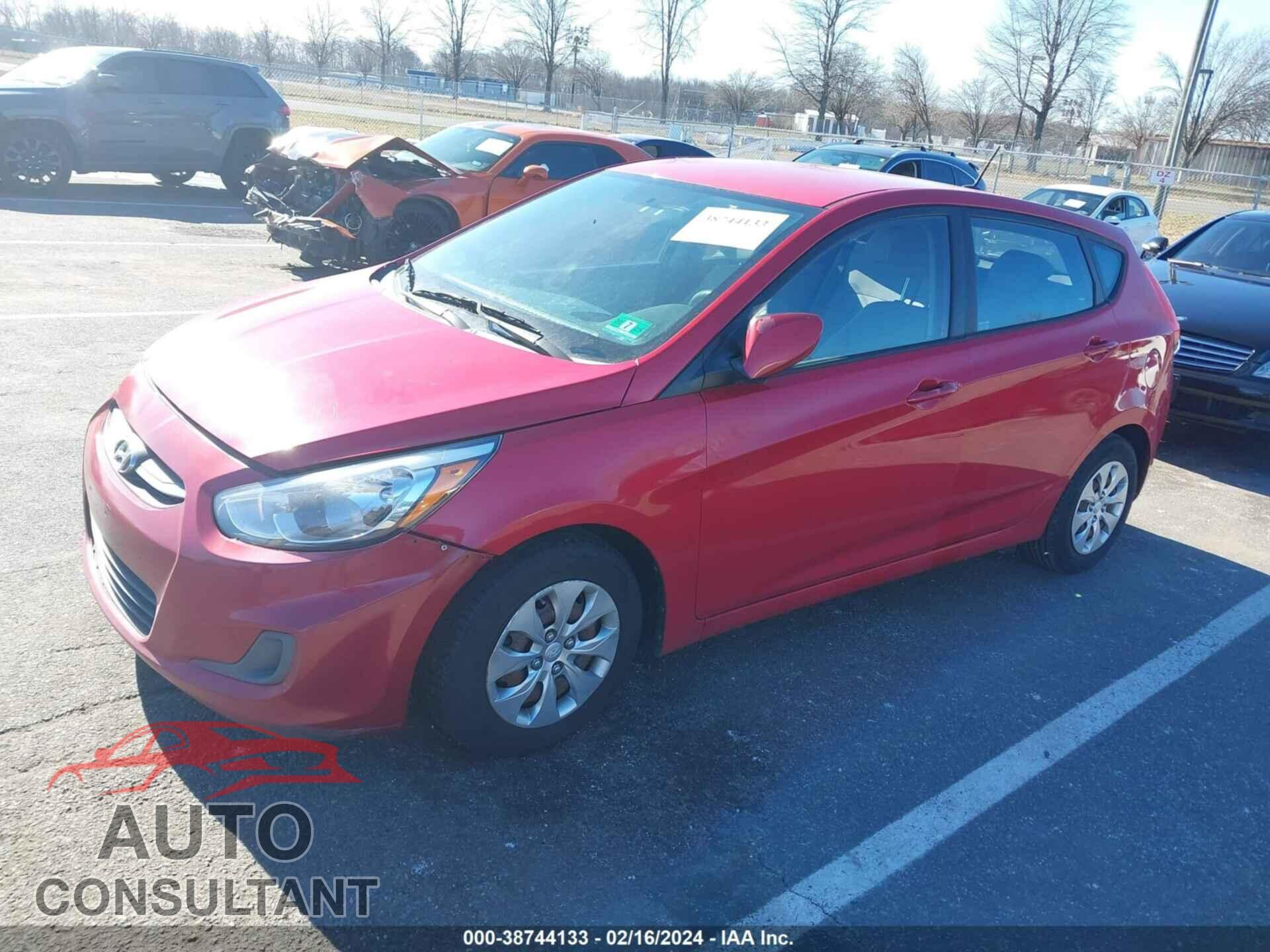 HYUNDAI ACCENT 2016 - KMHCT5AE5GU242549