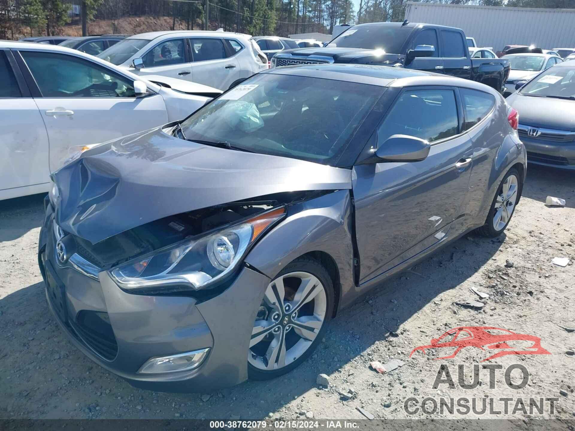 HYUNDAI VELOSTER 2016 - KMHTC6AD9GU263496