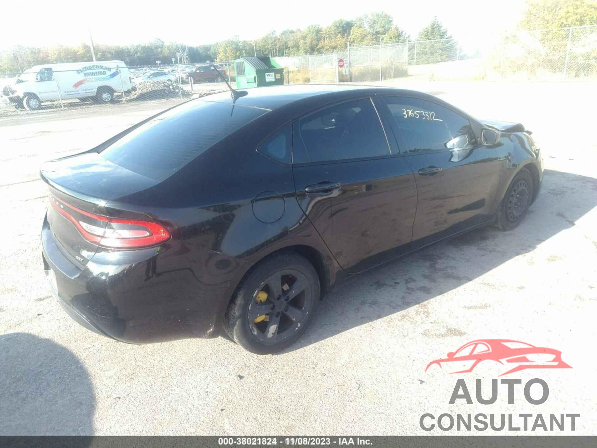 DODGE DART 2015 - 1C3CDFBB8FD212265