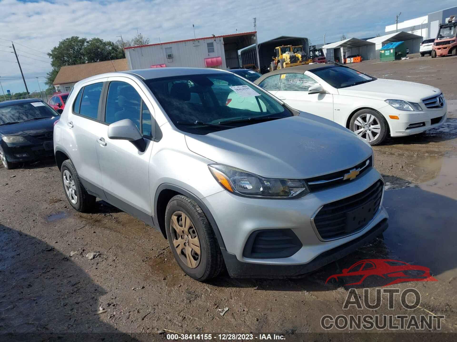 CHEVROLET TRAX 2018 - KL7CJKSB3JB620350