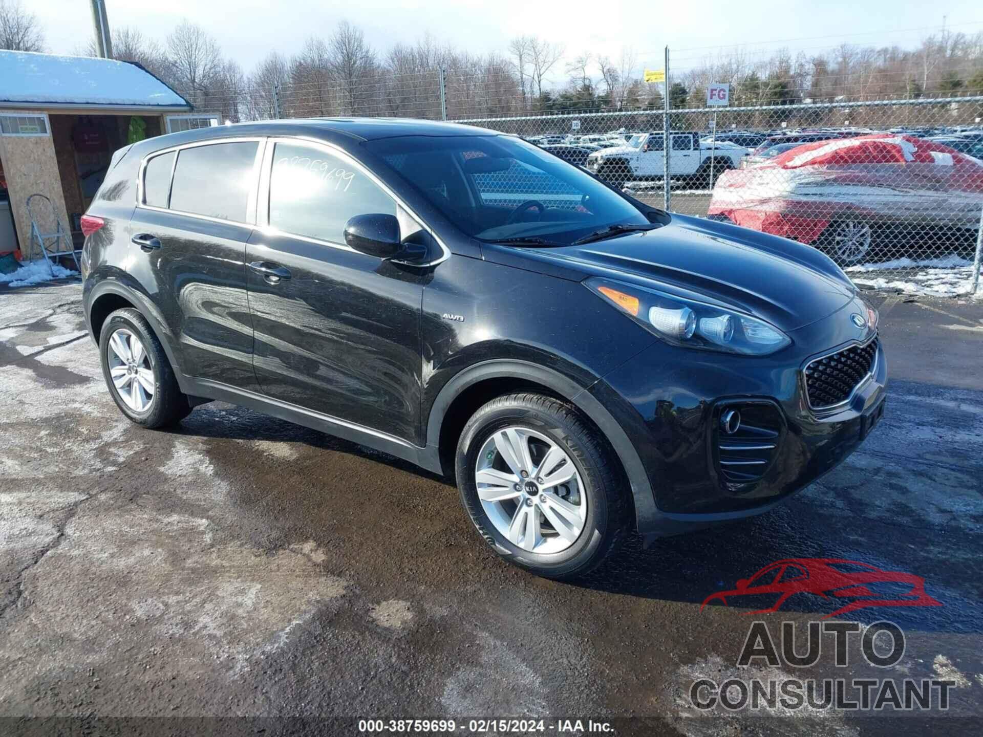 KIA SPORTAGE 2019 - KNDPMCAC6K7608841