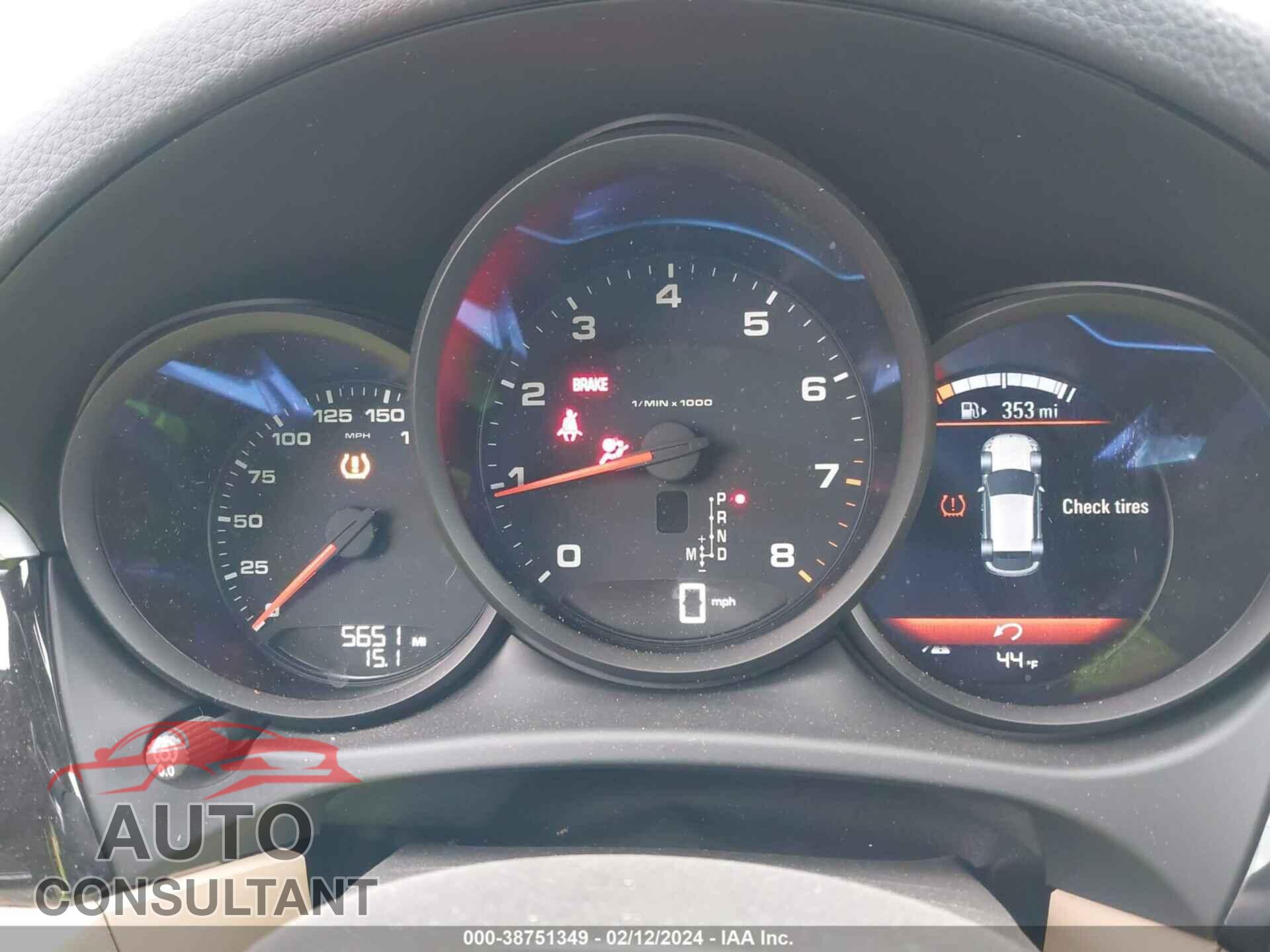 PORSCHE MACAN 2021 - WP1AA2A52MLB17721