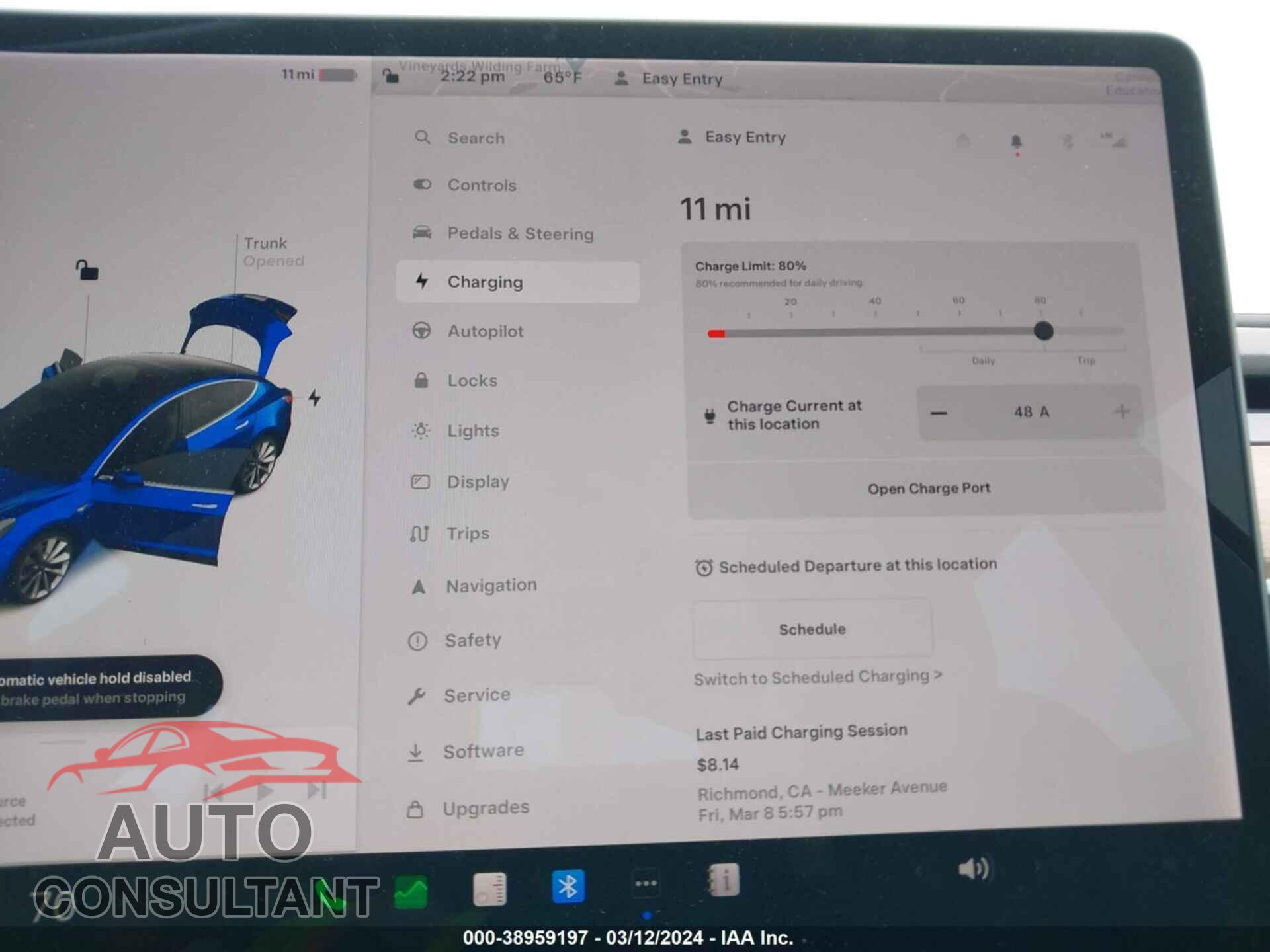 TESLA MODEL 3 2020 - 5YJ3E1EB8LF620700