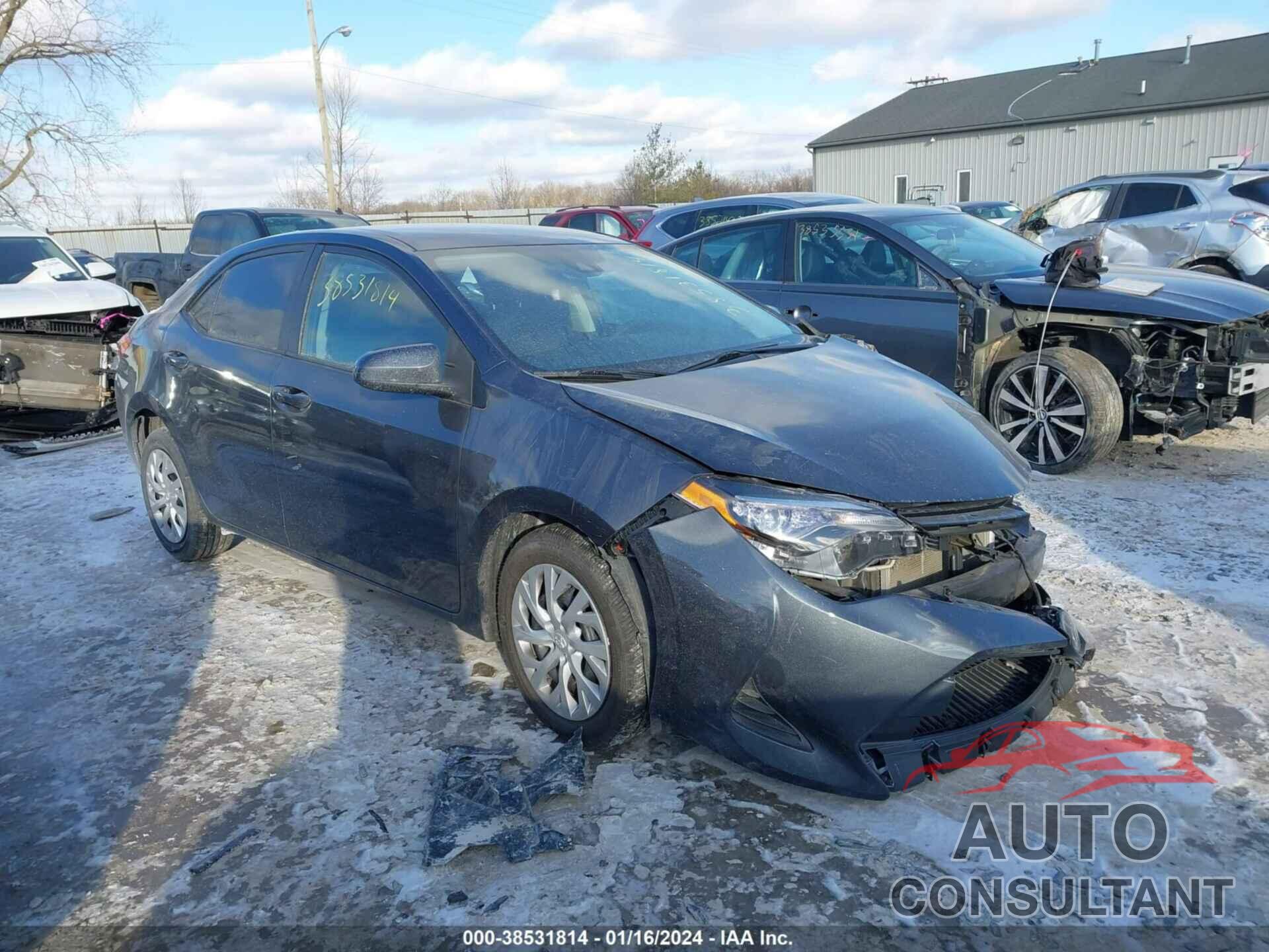 TOYOTA COROLLA 2019 - 2T1BURHE8KC166986