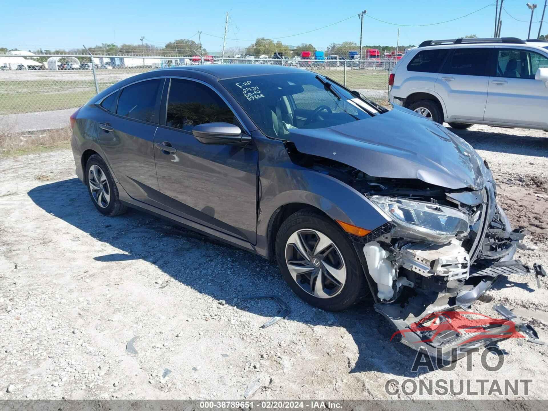 HONDA CIVIC 2019 - 2HGFC2F60KH547018