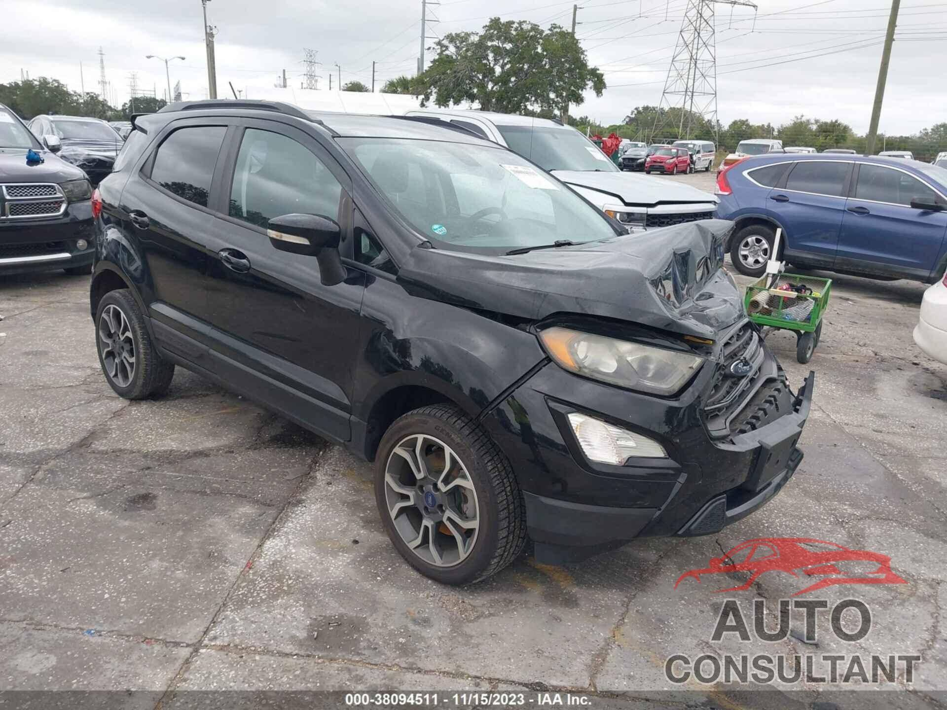 FORD ECOSPORT 2019 - MAJ6S3JL5KC258262