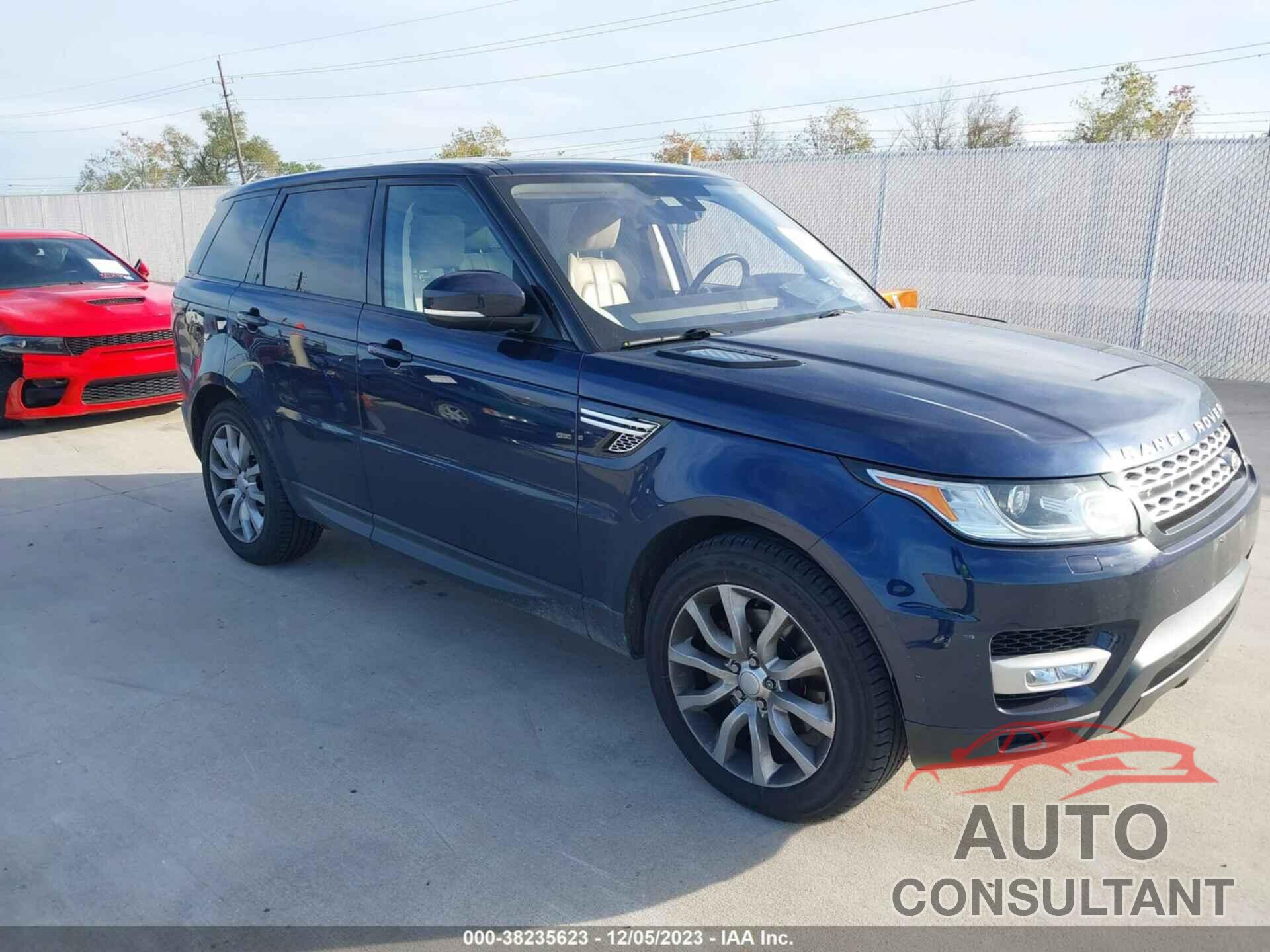 LAND ROVER RANGE ROVER SPORT 2016 - SALWR2VF6GA634001