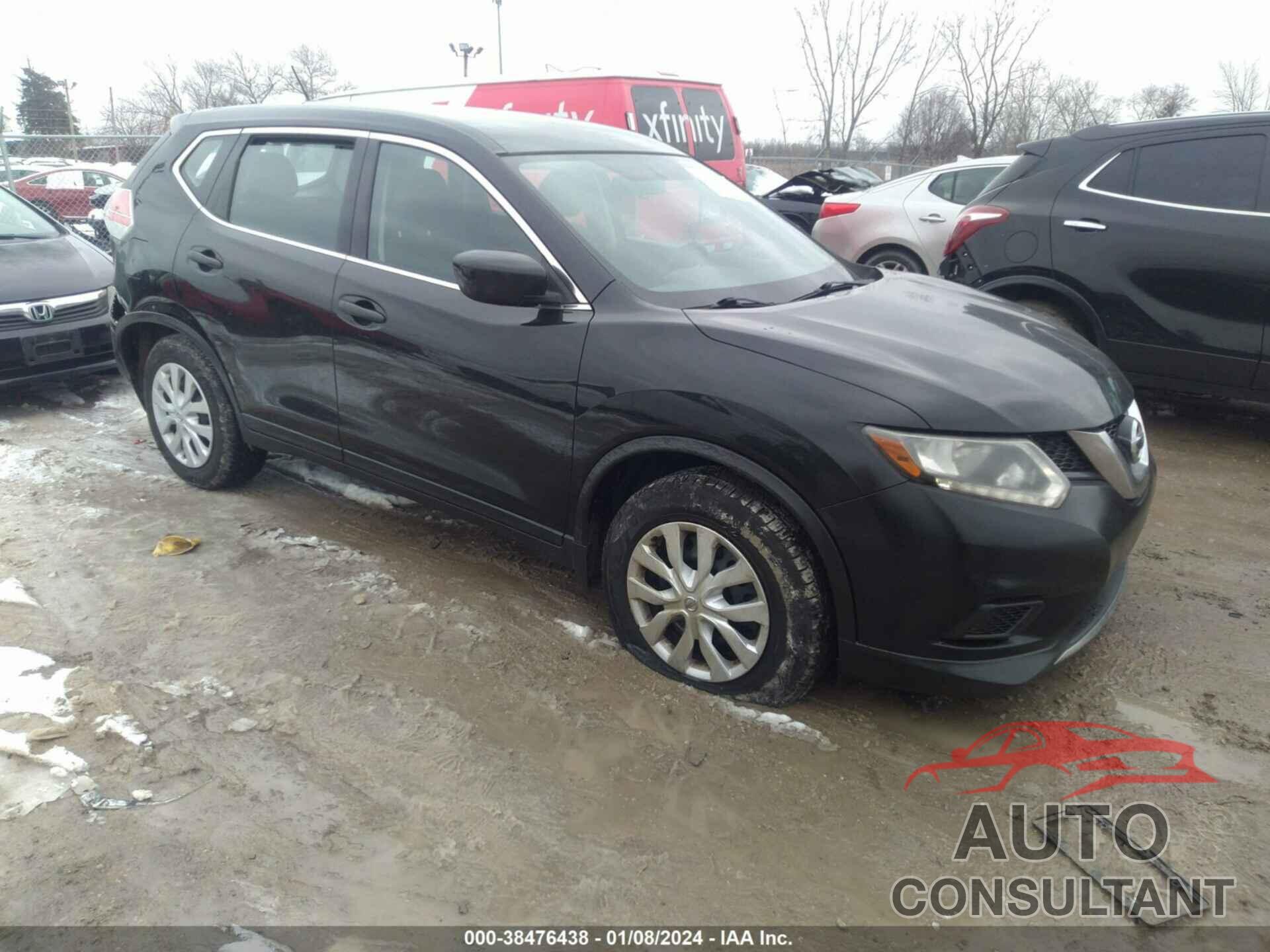 NISSAN ROGUE 2016 - KNMAT2MV8GP654534