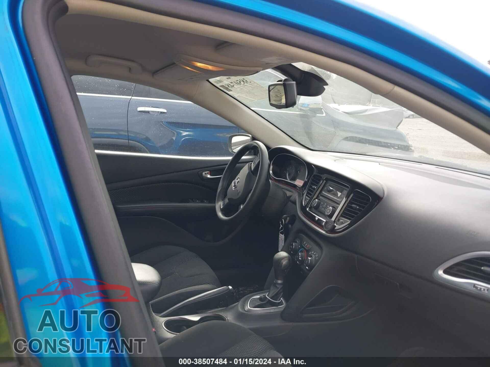 DODGE DART 2016 - 1C3CDFAA3GD577804