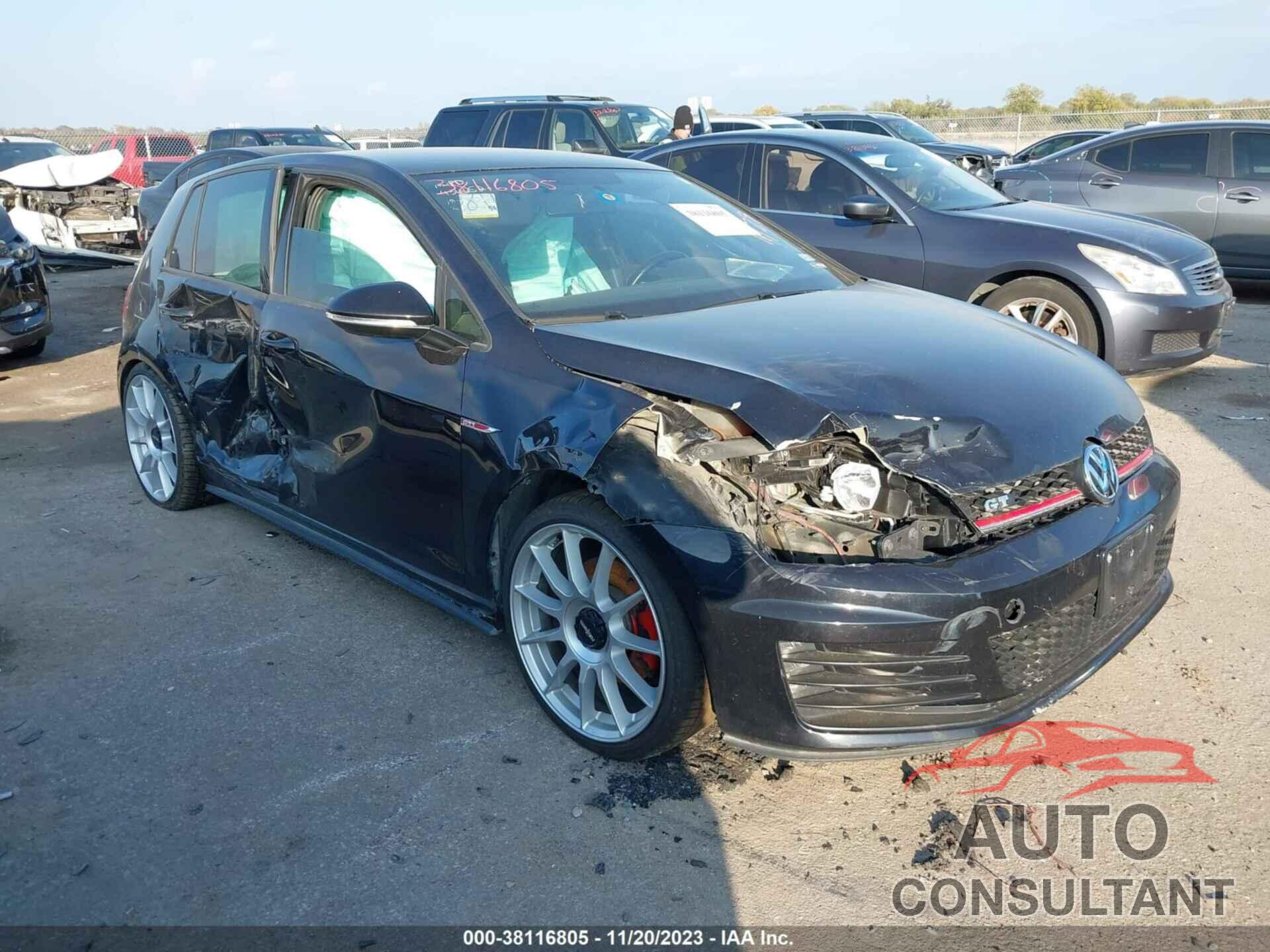 VOLKSWAGEN GOLF GTI 2017 - 3VW4T7AU5HM000777