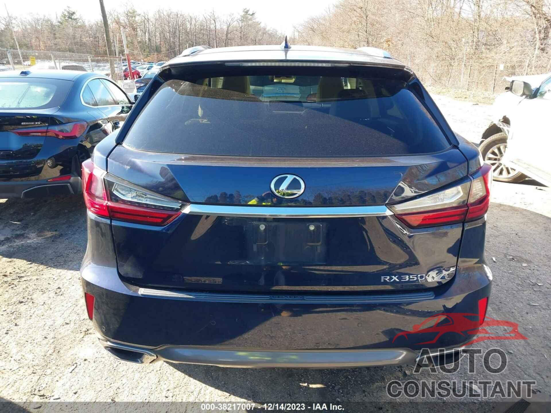 LEXUS RX 350 2016 - 2T2BZMCA5GC044971