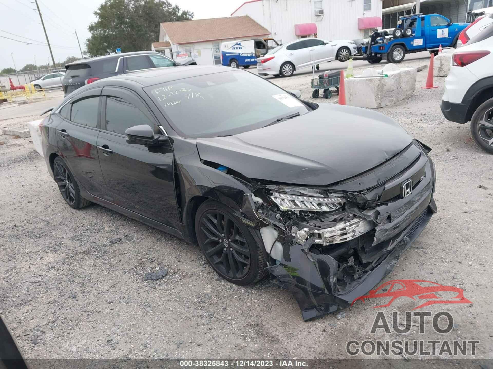 HONDA CIVIC SI 2020 - 2HGFC1E54LH702481