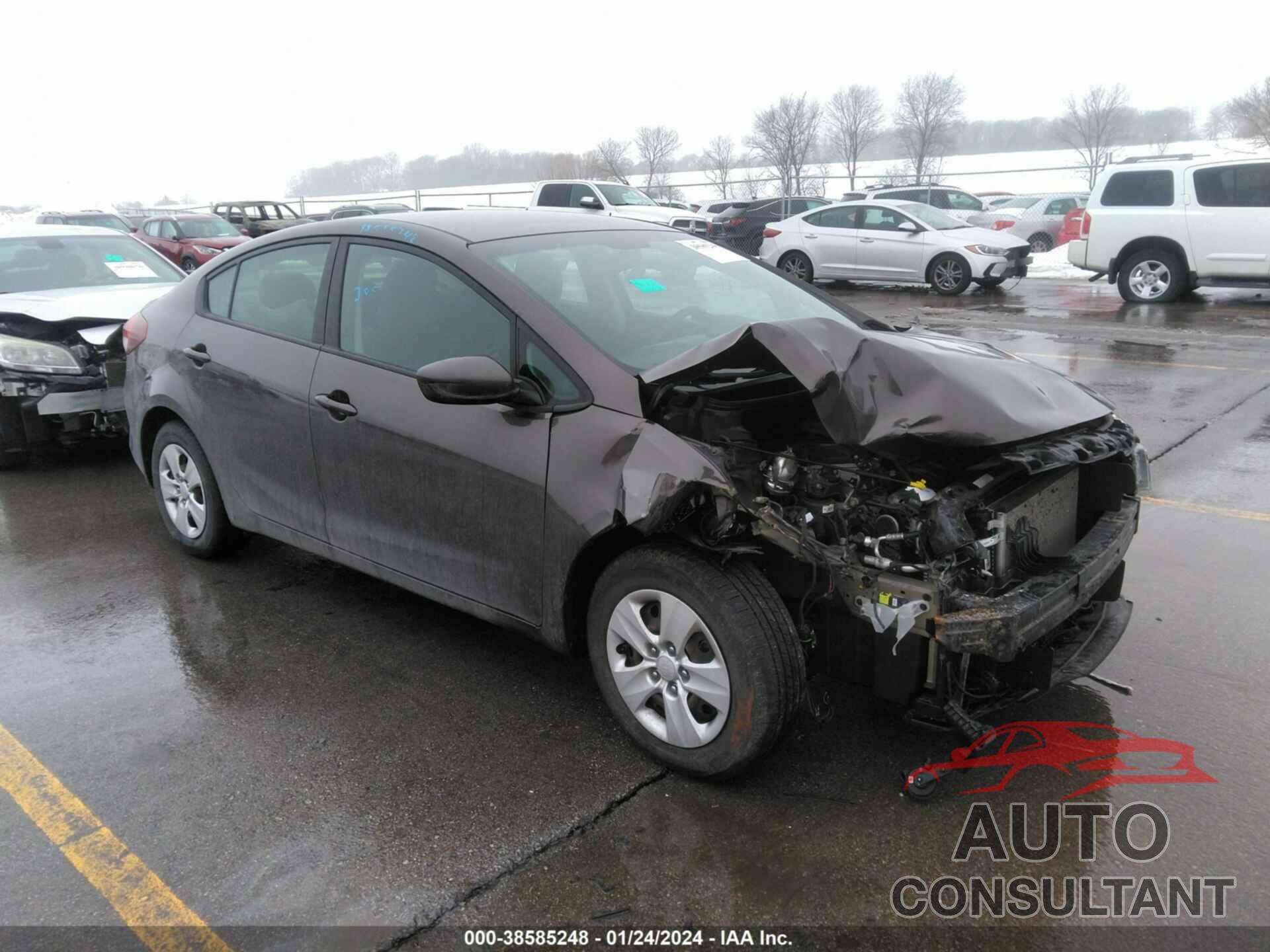 KIA FORTE 2017 - 3KPFL4A70HE158085