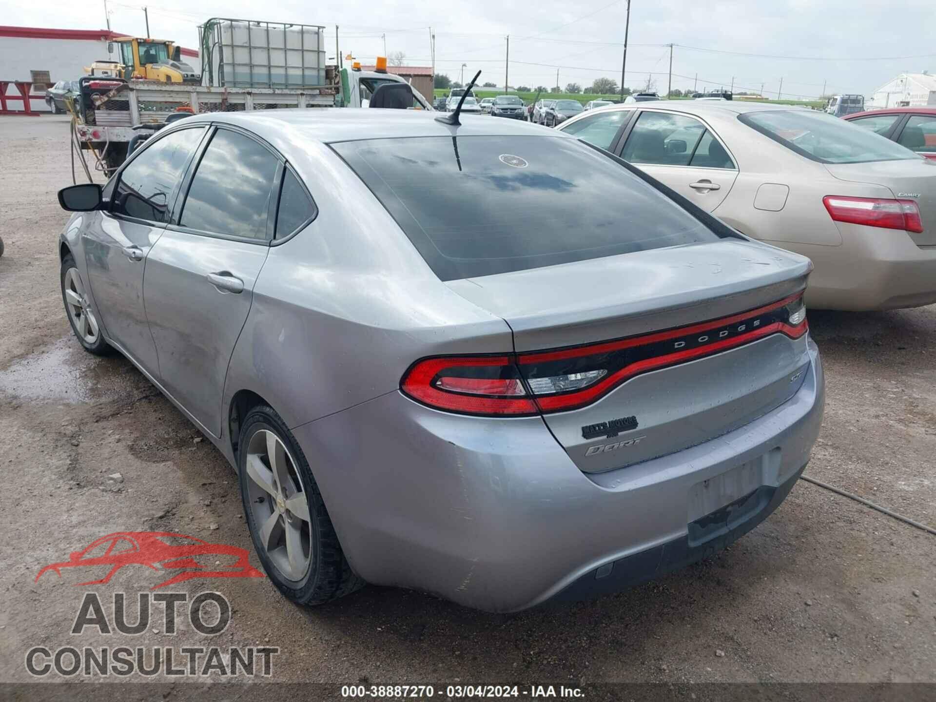 DODGE DART 2016 - 1C3CDFBB3GD554952