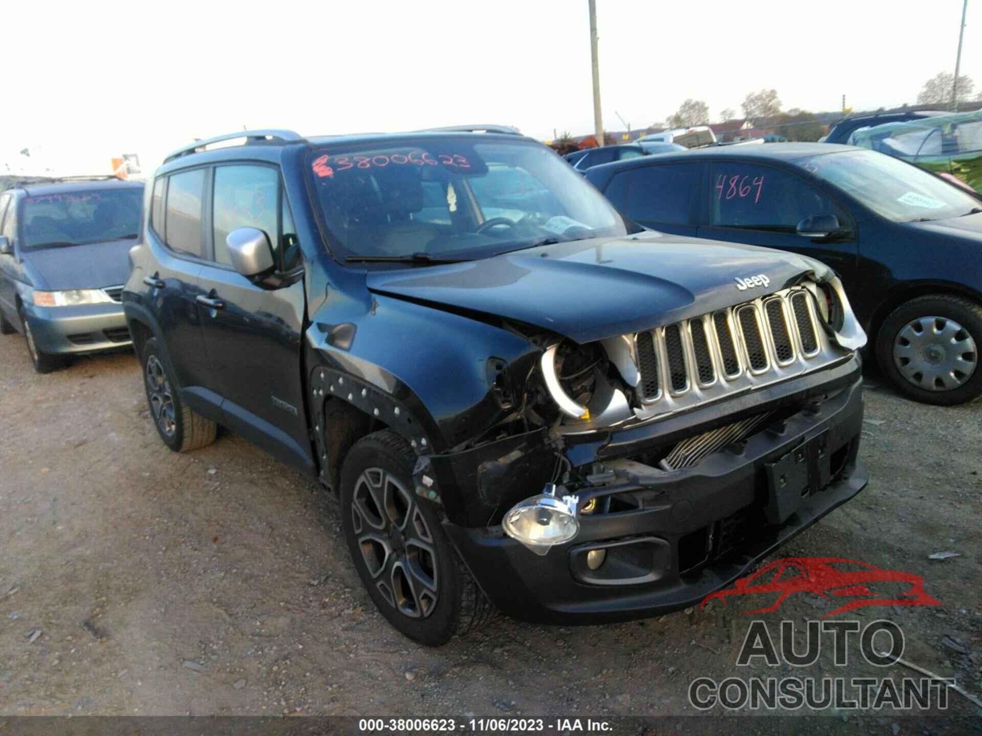 JEEP RENEGADE 2016 - ZACCJBDT5GPD31798