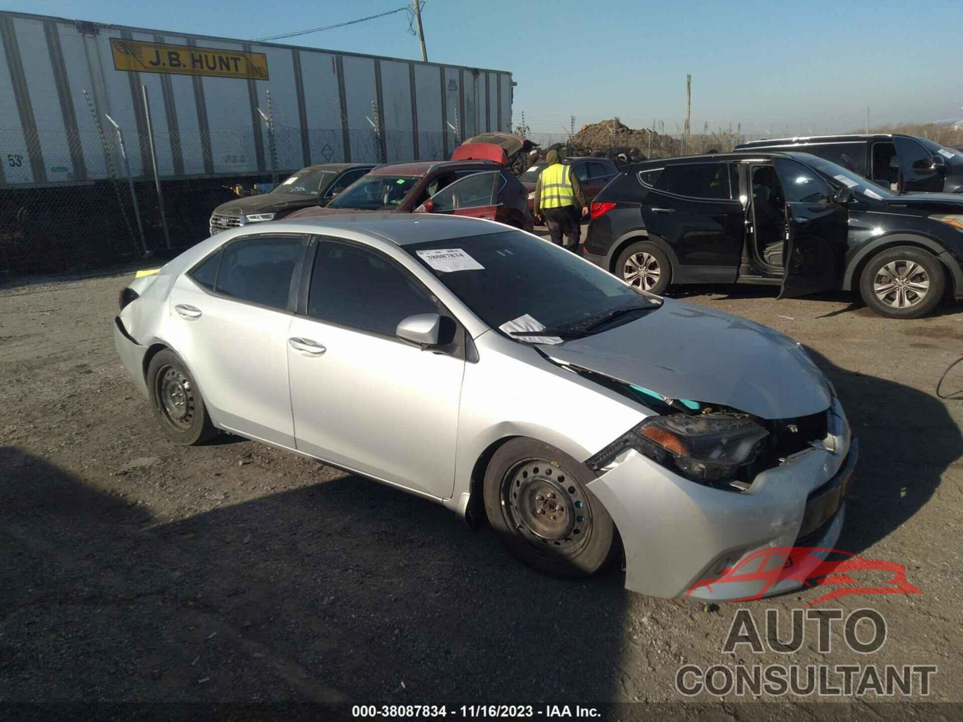 TOYOTA COROLLA 2016 - 2T1BURHE5GC655045