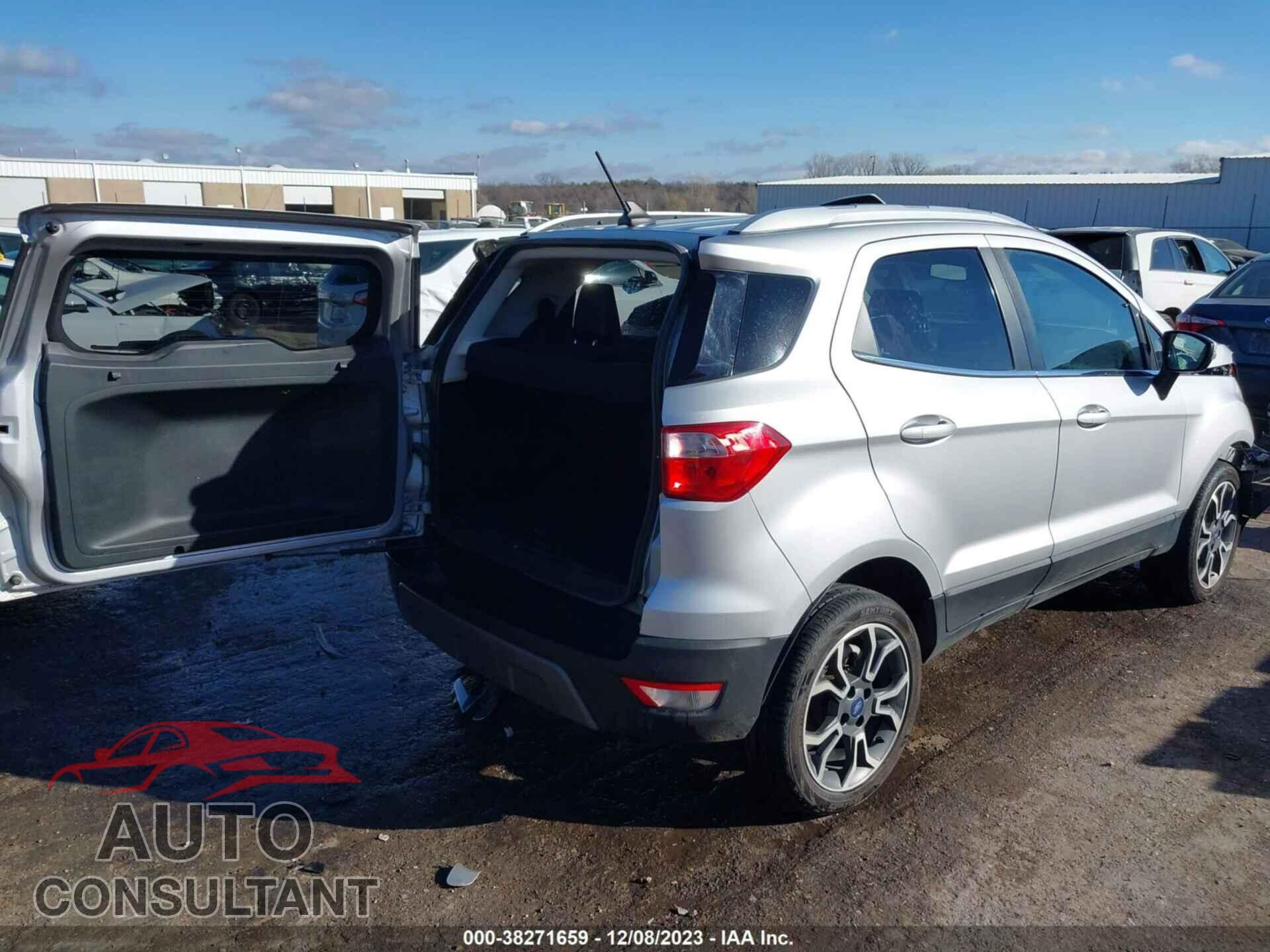 FORD ECOSPORT 2019 - MAJ6S3KL7KC297790