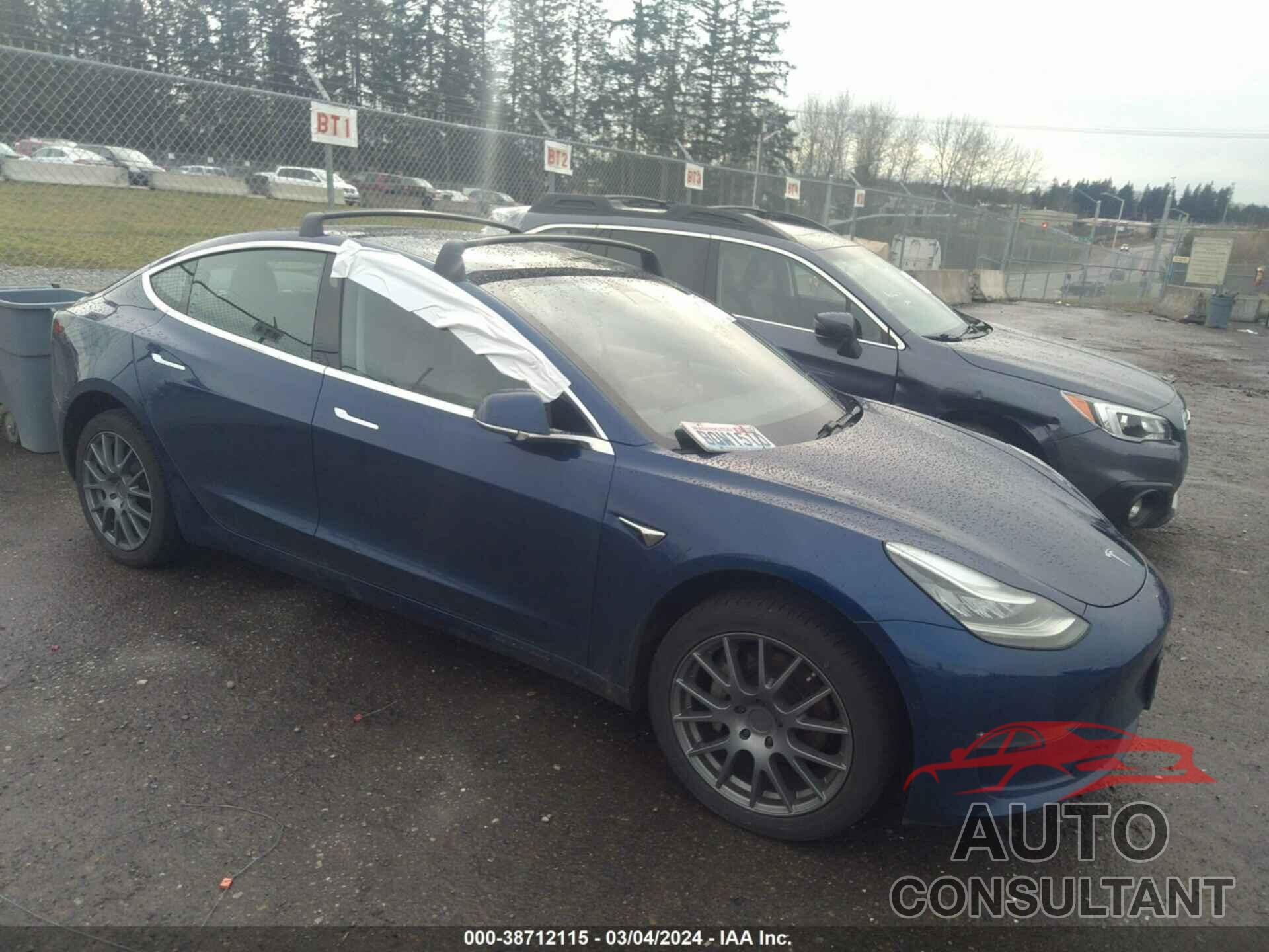 TESLA MODEL 3 2019 - 5YJ3E1EB3KF480487
