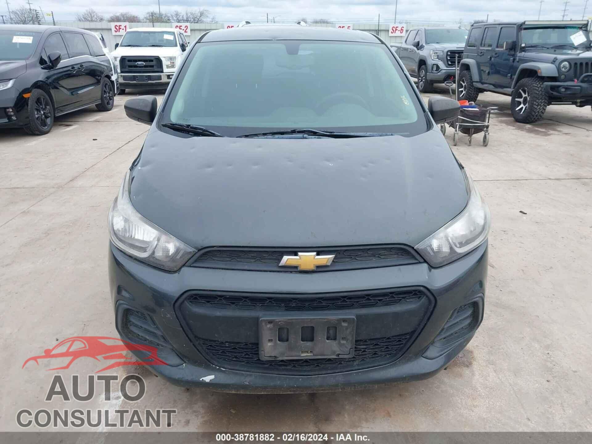 CHEVROLET SPARK 2017 - KL8CB6SA4HC815577