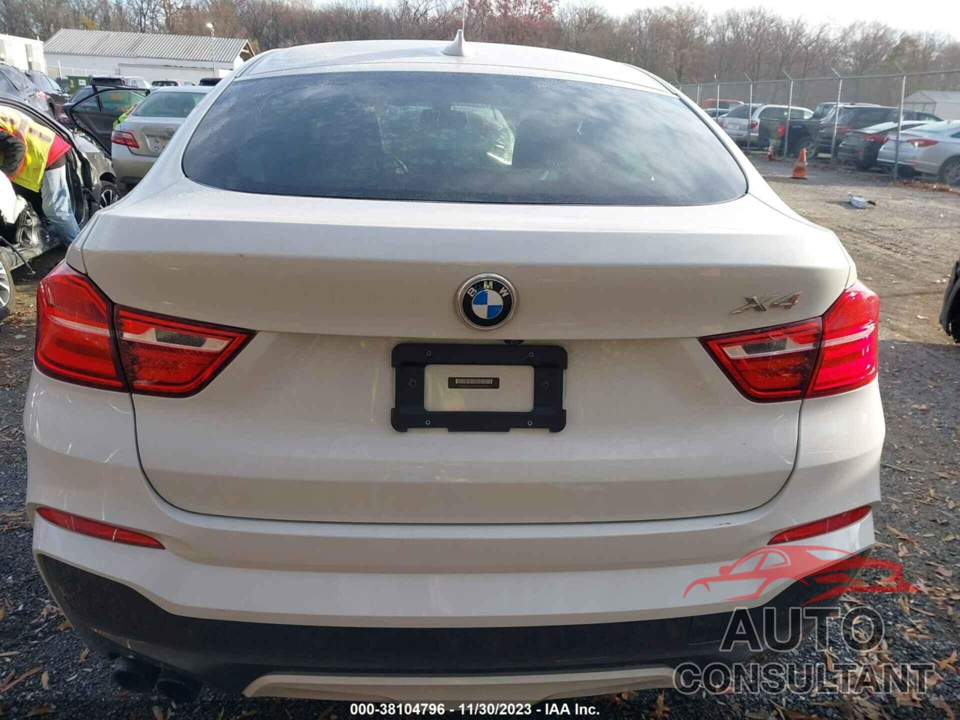 BMW X4 2016 - 5UXXW5C57G0N92796