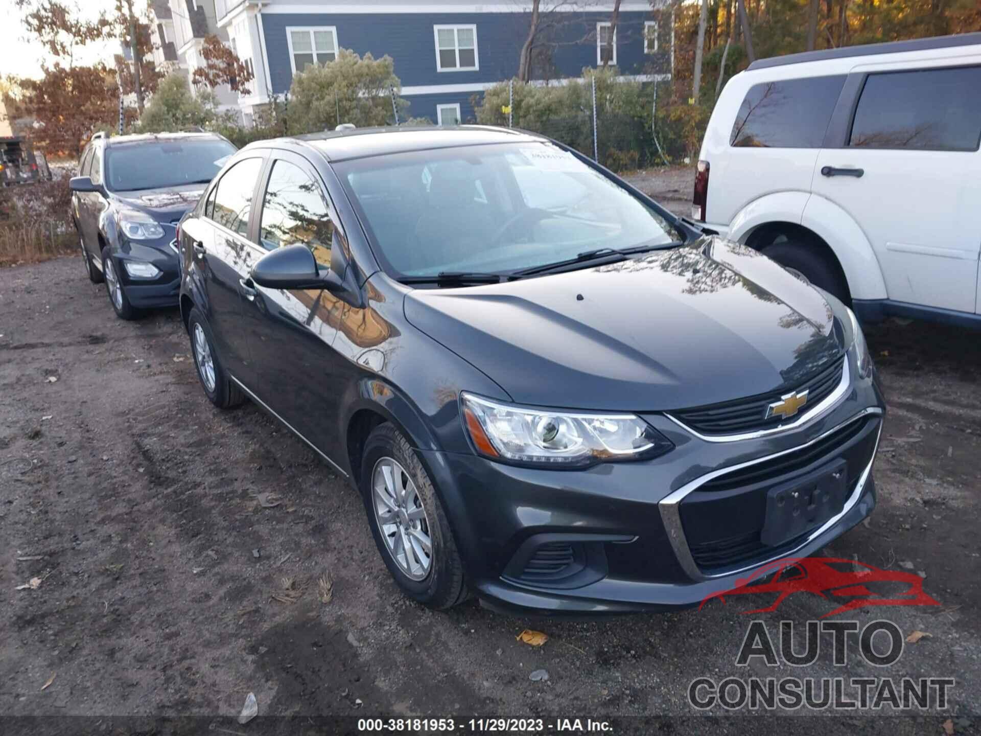 CHEVROLET SONIC 2019 - 1G1JD5SB4K4109148