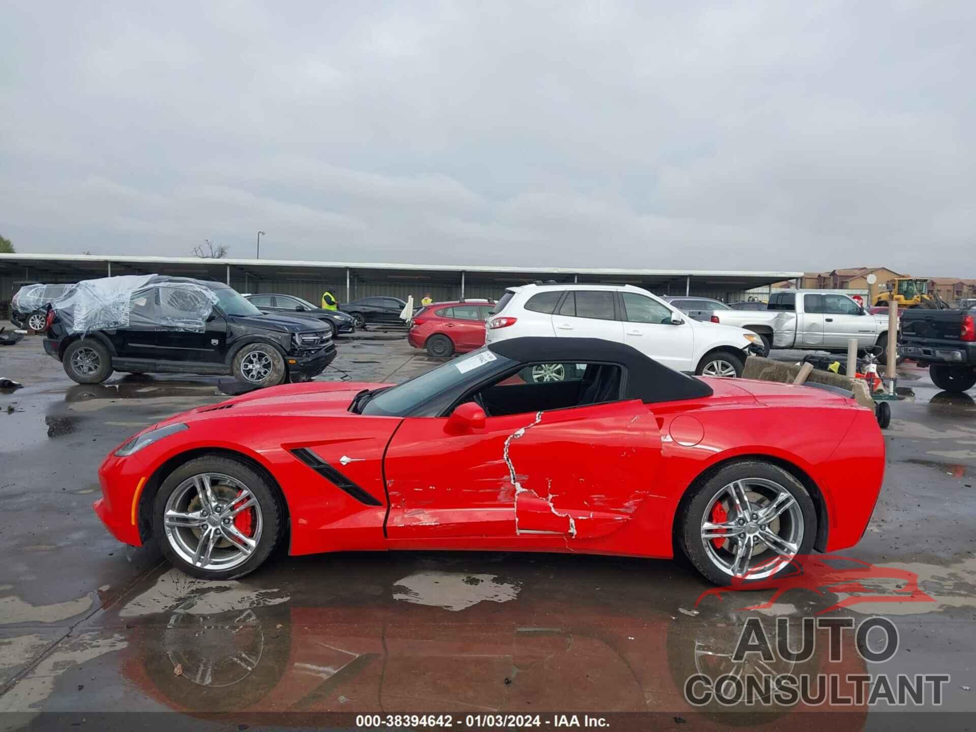 CHEVROLET CORVETTE 2017 - 1G1YD3D76H5114804