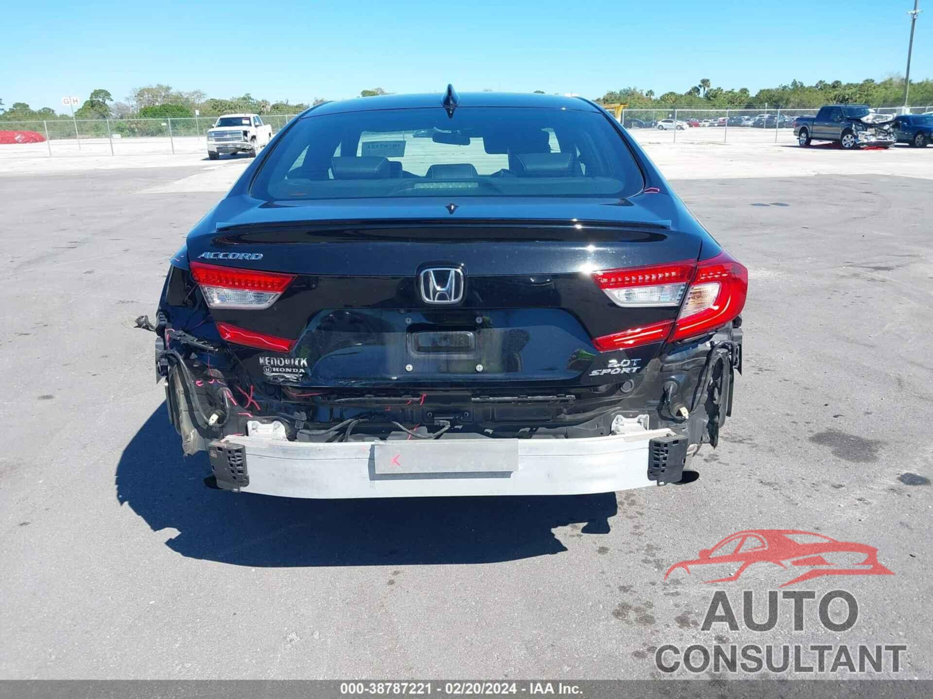 HONDA ACCORD 2019 - 1HGCV2F32KA025427