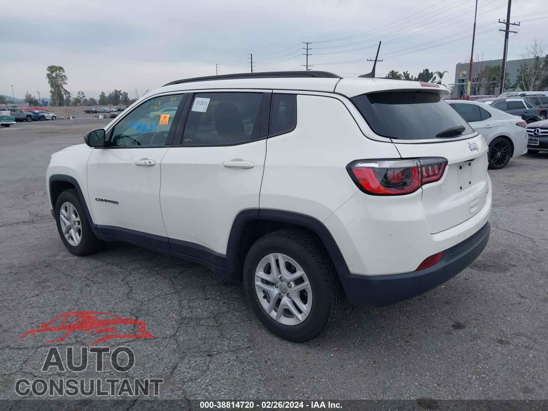 JEEP COMPASS 2019 - 3C4NJCAB1KT848074