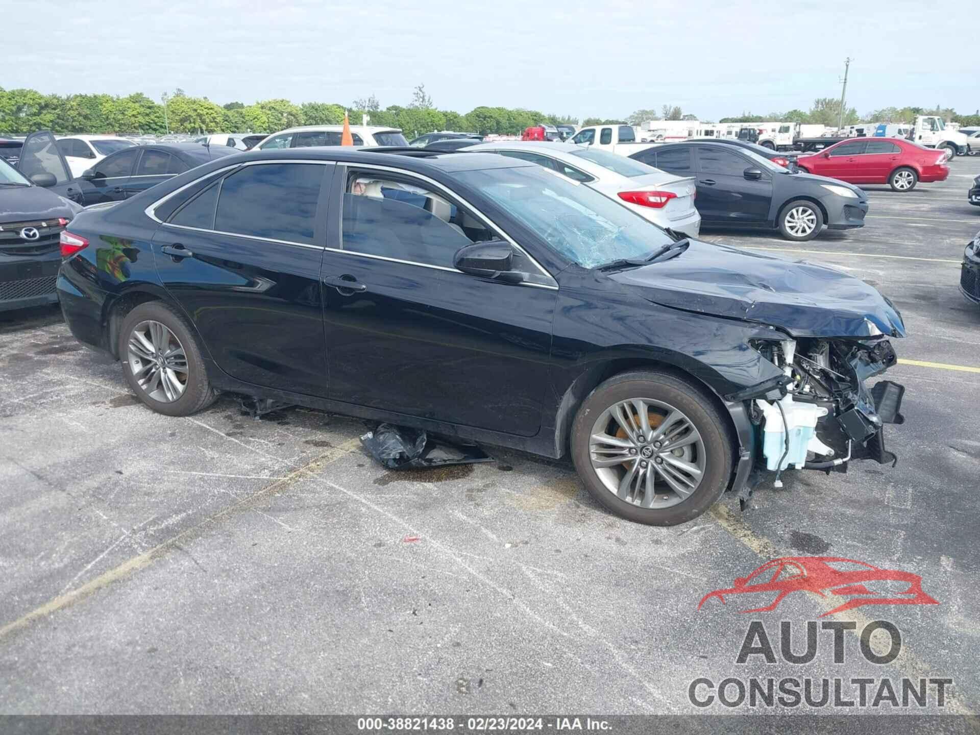 TOYOTA CAMRY 2017 - 4T1BF1FK8HU364124