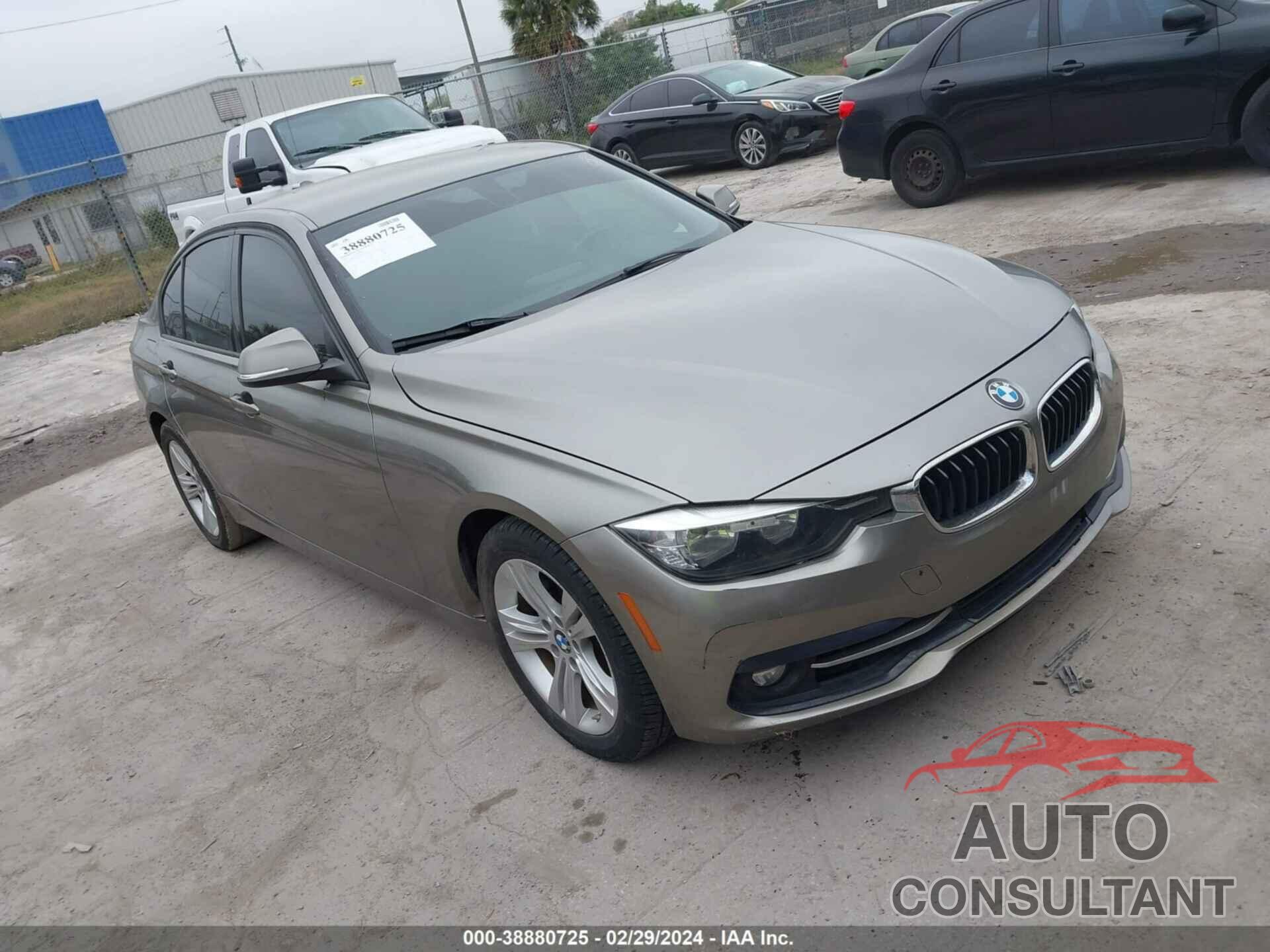 BMW 328I 2016 - WBA8E9G55GNT81252