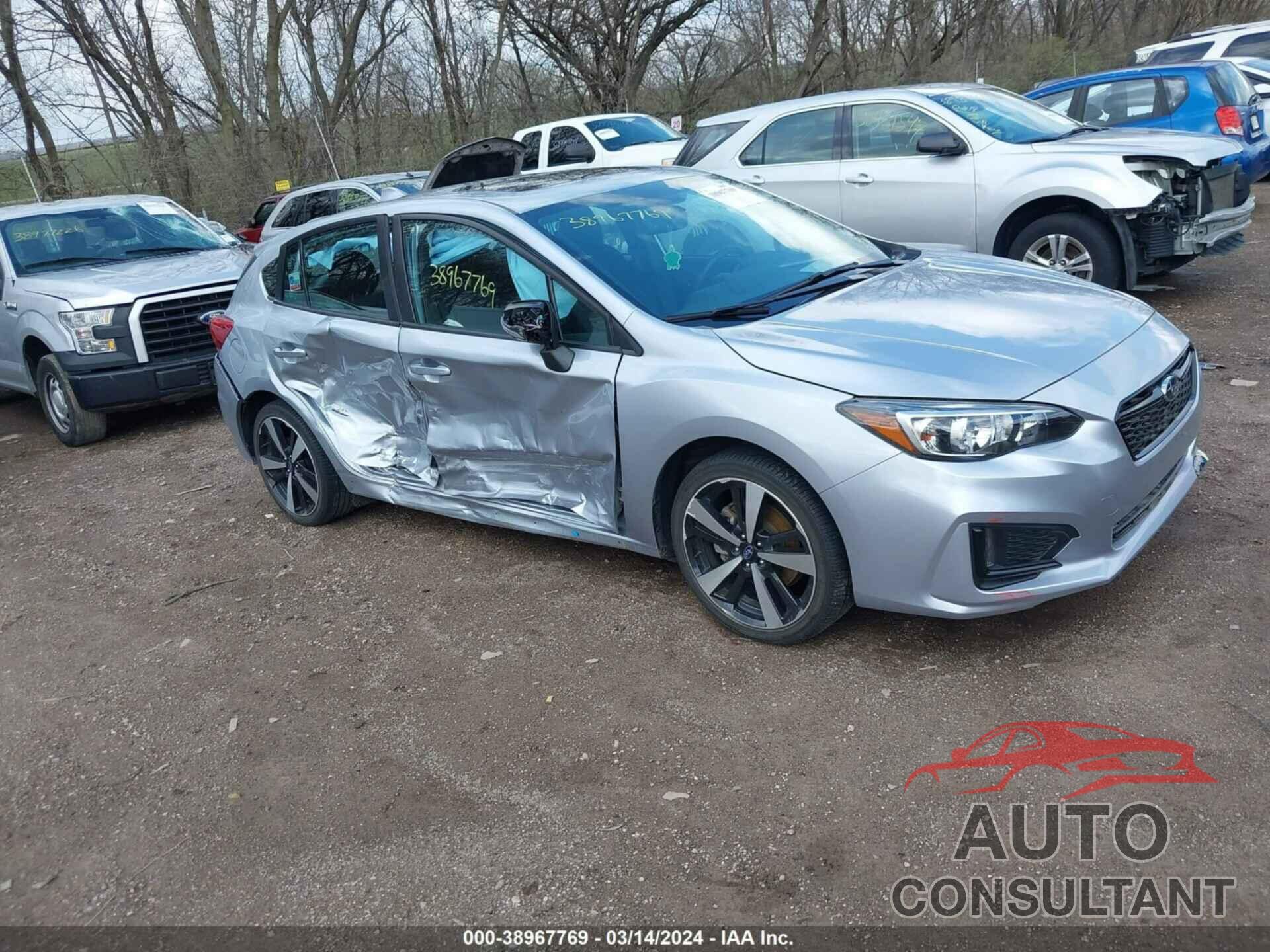 SUBARU IMPREZA 2019 - 4S3GTAM63K3717634