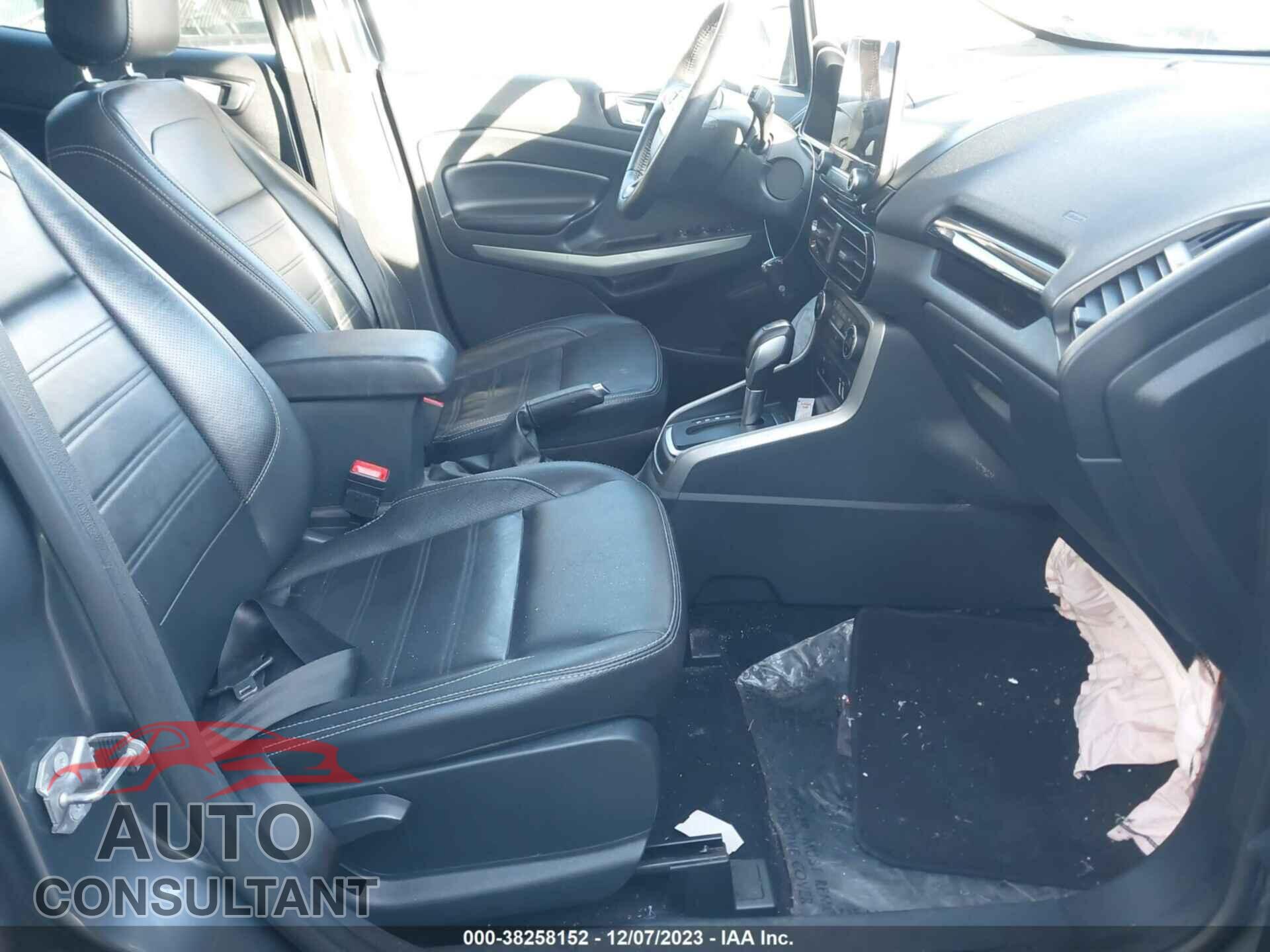 FORD ECOSPORT 2020 - MAJ6S3KL6LC367622
